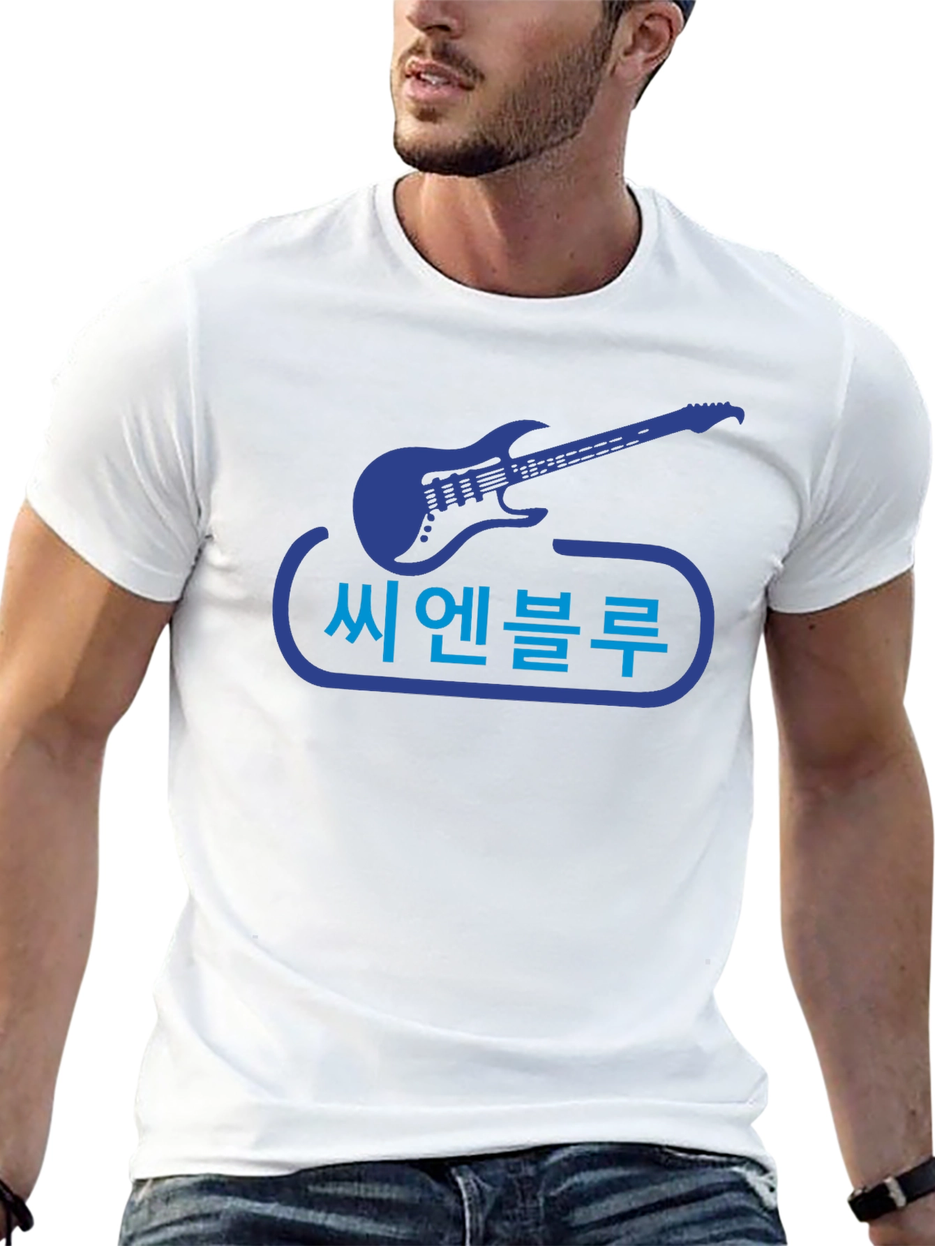 CNBLUE Guitar Black T-Shirt