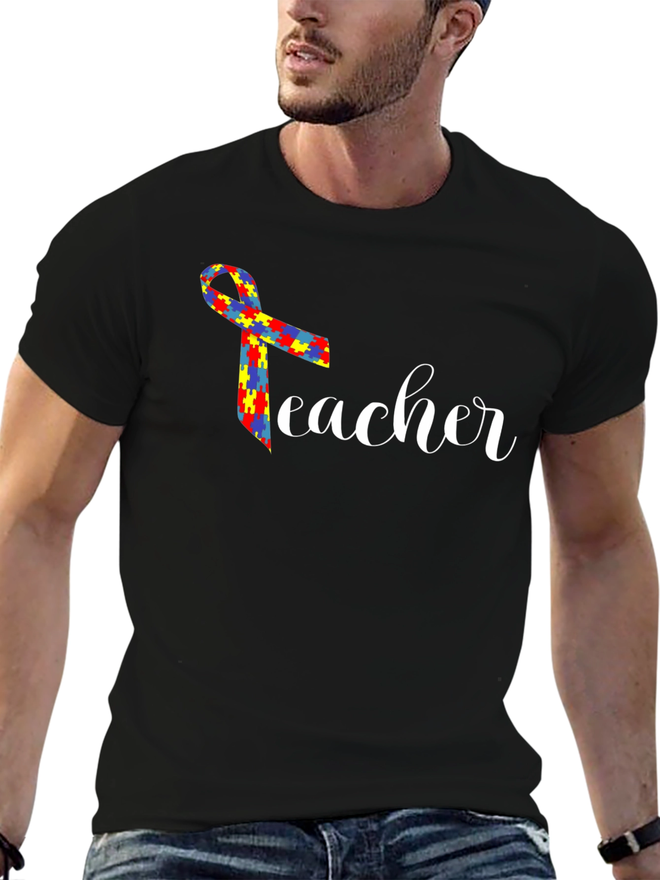 Autism Awareness Teacher T-Shirt