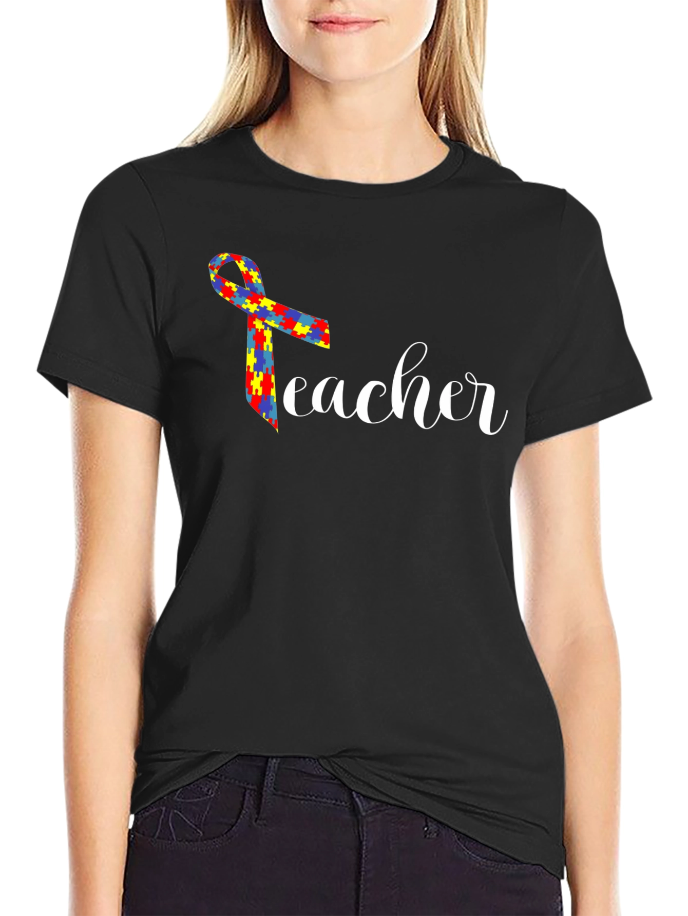 Autism Awareness Teacher T-Shirt