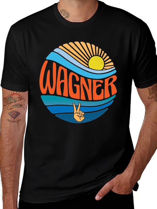 Wagner Retro Graphic Tee - Cool Summer Vibes