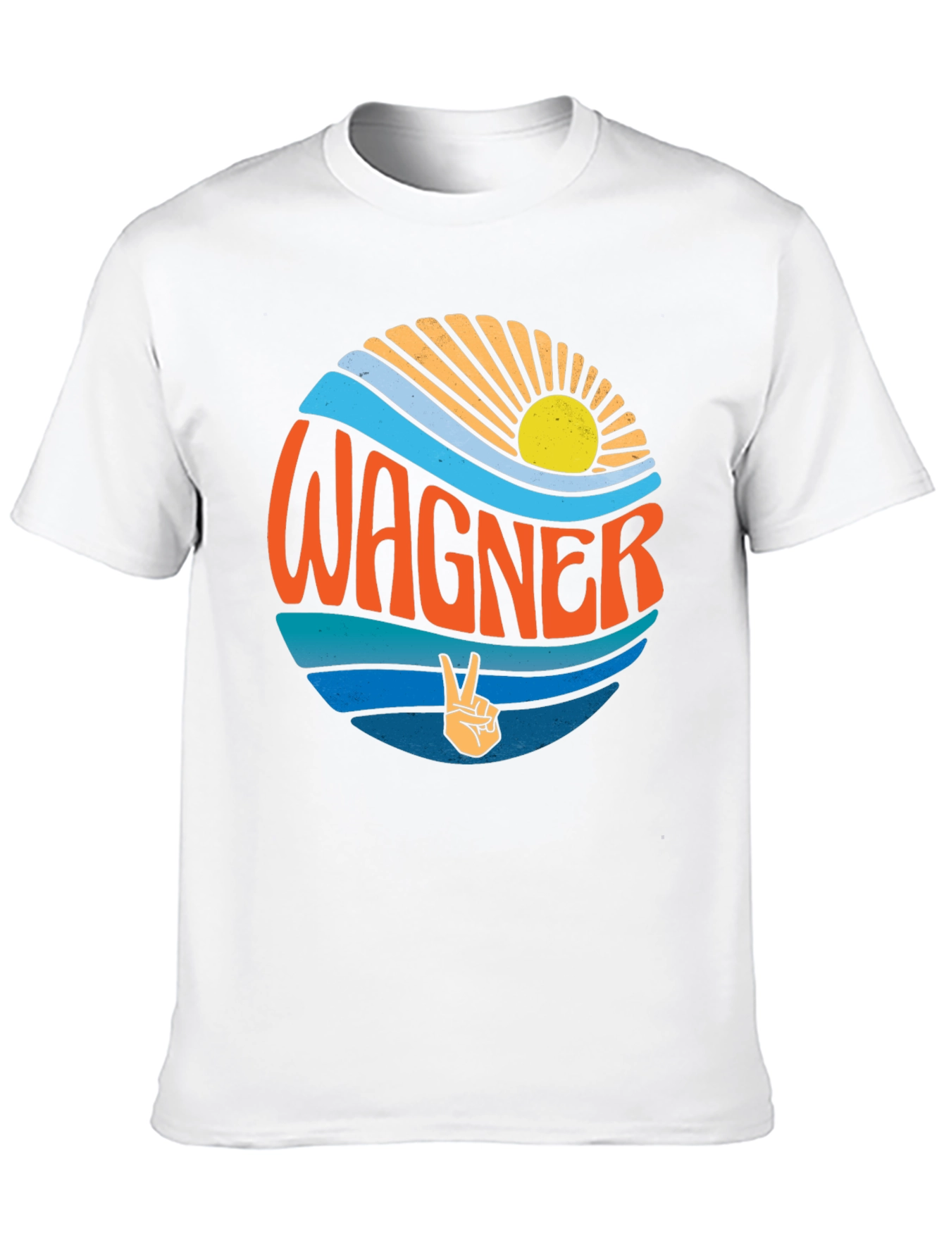 Wagner Retro Graphic Tee - Cool Summer Vibes