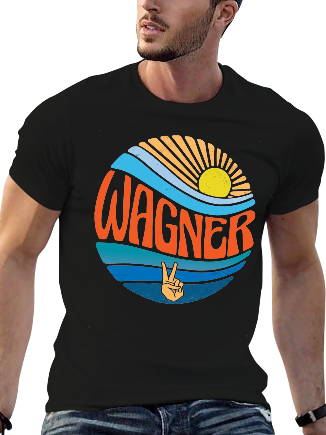 Wagner Retro Graphic Tee - Cool Summer Vibes