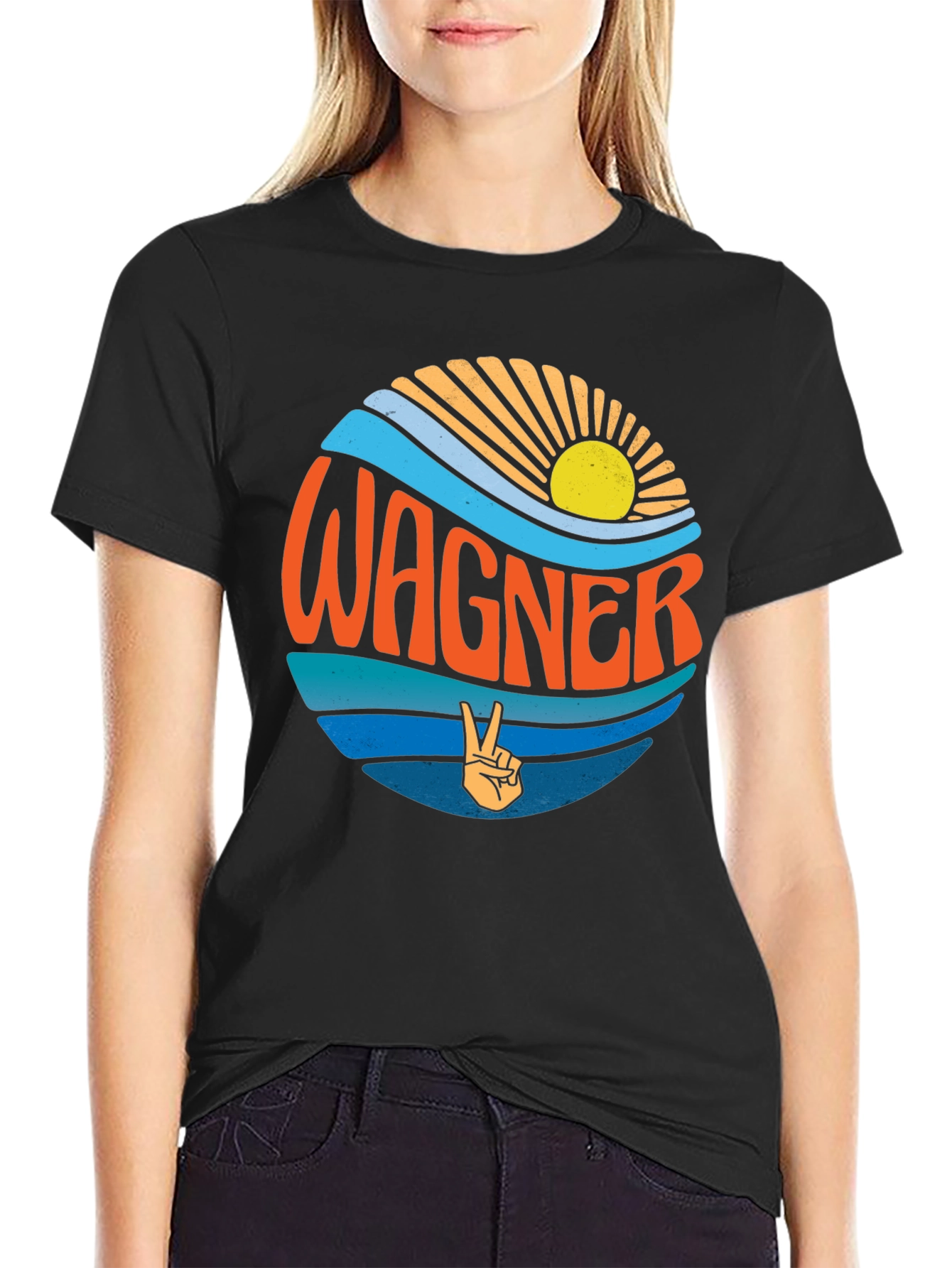 Wagner Retro Graphic Tee - Cool Summer Vibes