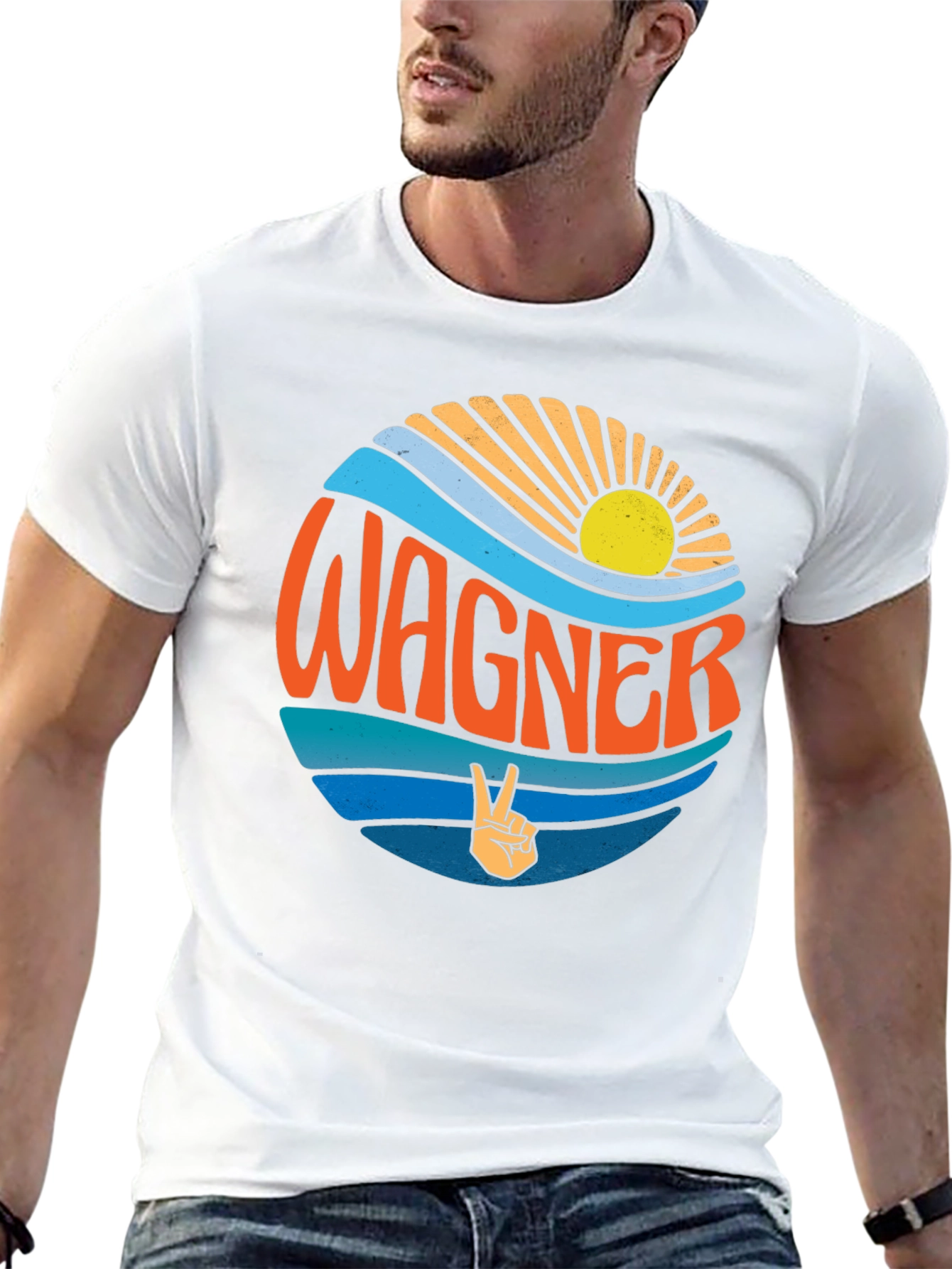 Wagner Retro Graphic Tee - Cool Summer Vibes