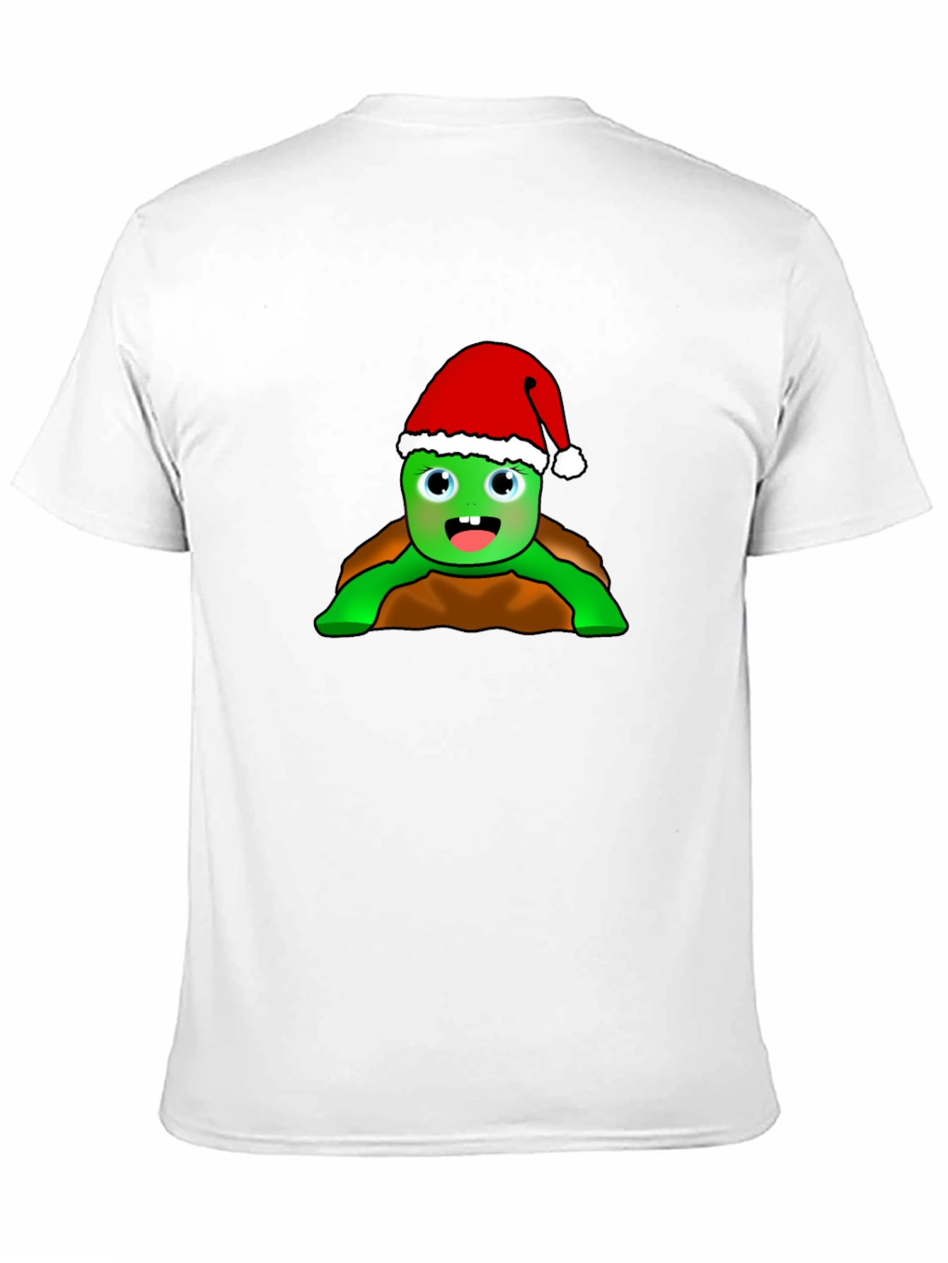 Festive Turtle Graphic Tee - Holiday Cheer!