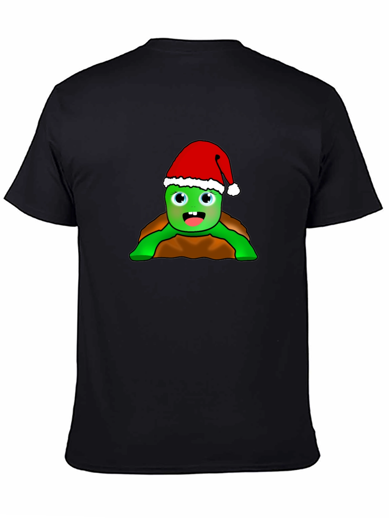 Festive Turtle Graphic Tee - Holiday Cheer!