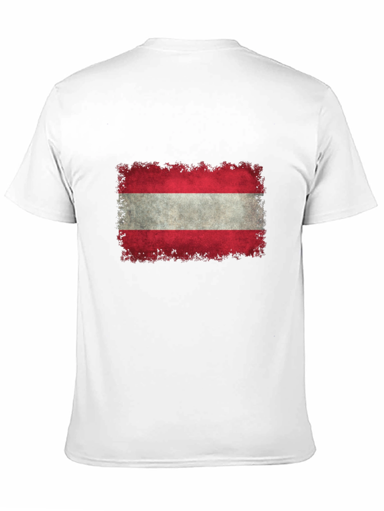 Austria Flag T-Shirt - Distressed Graphic Tee