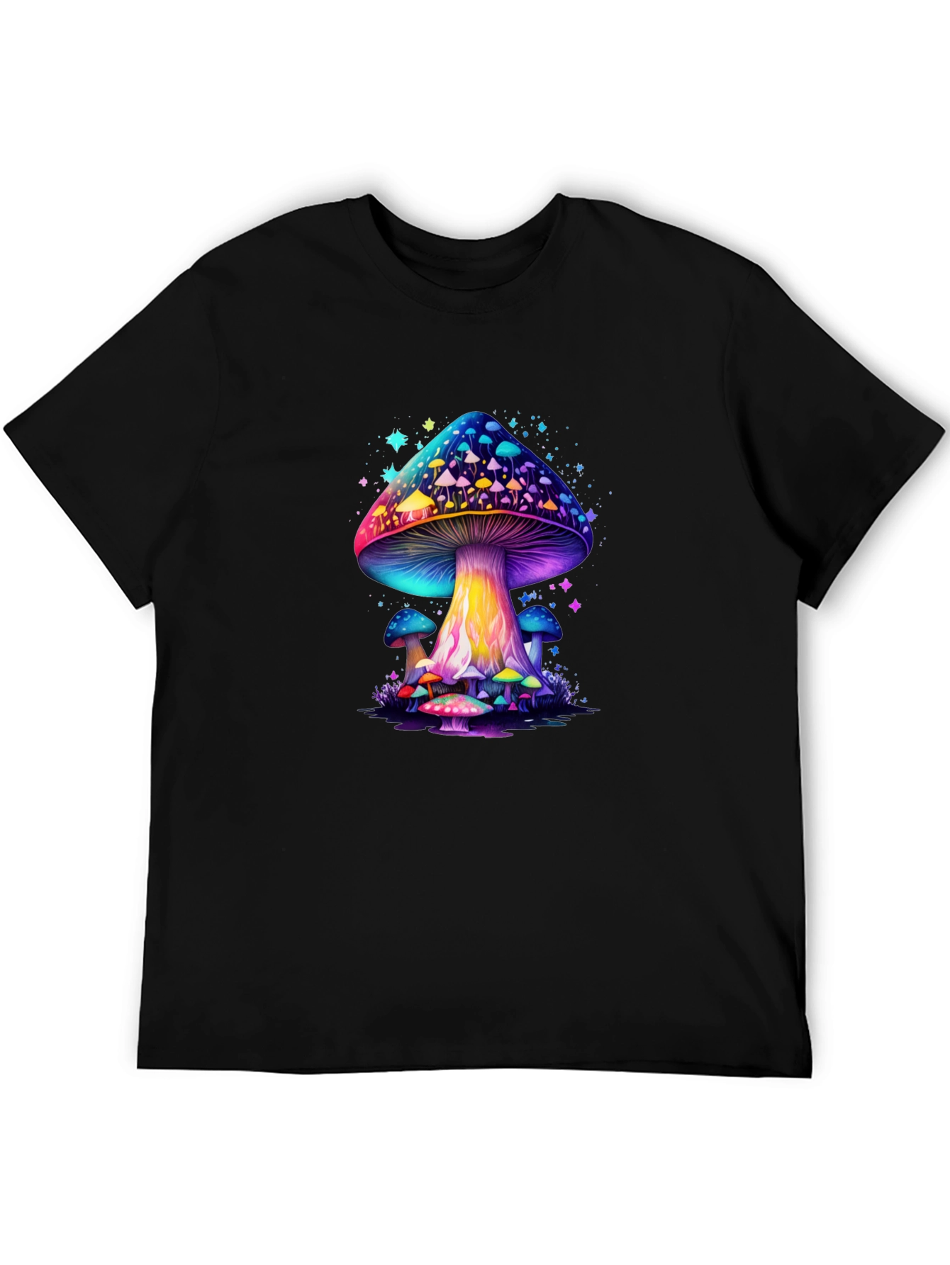 Psychedelic Mushroom Graphic T-Shirt