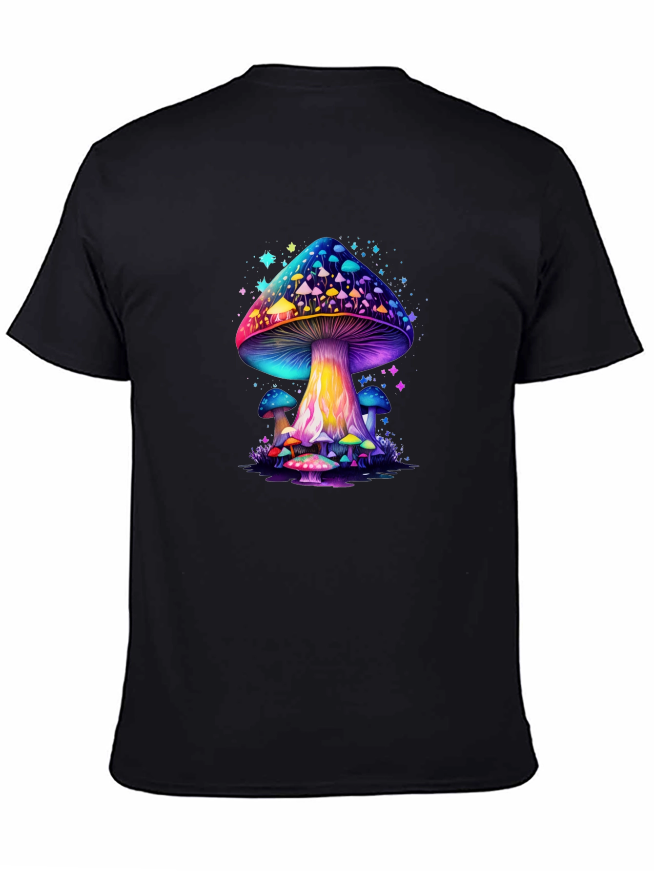 Psychedelic Mushroom Graphic T-Shirt