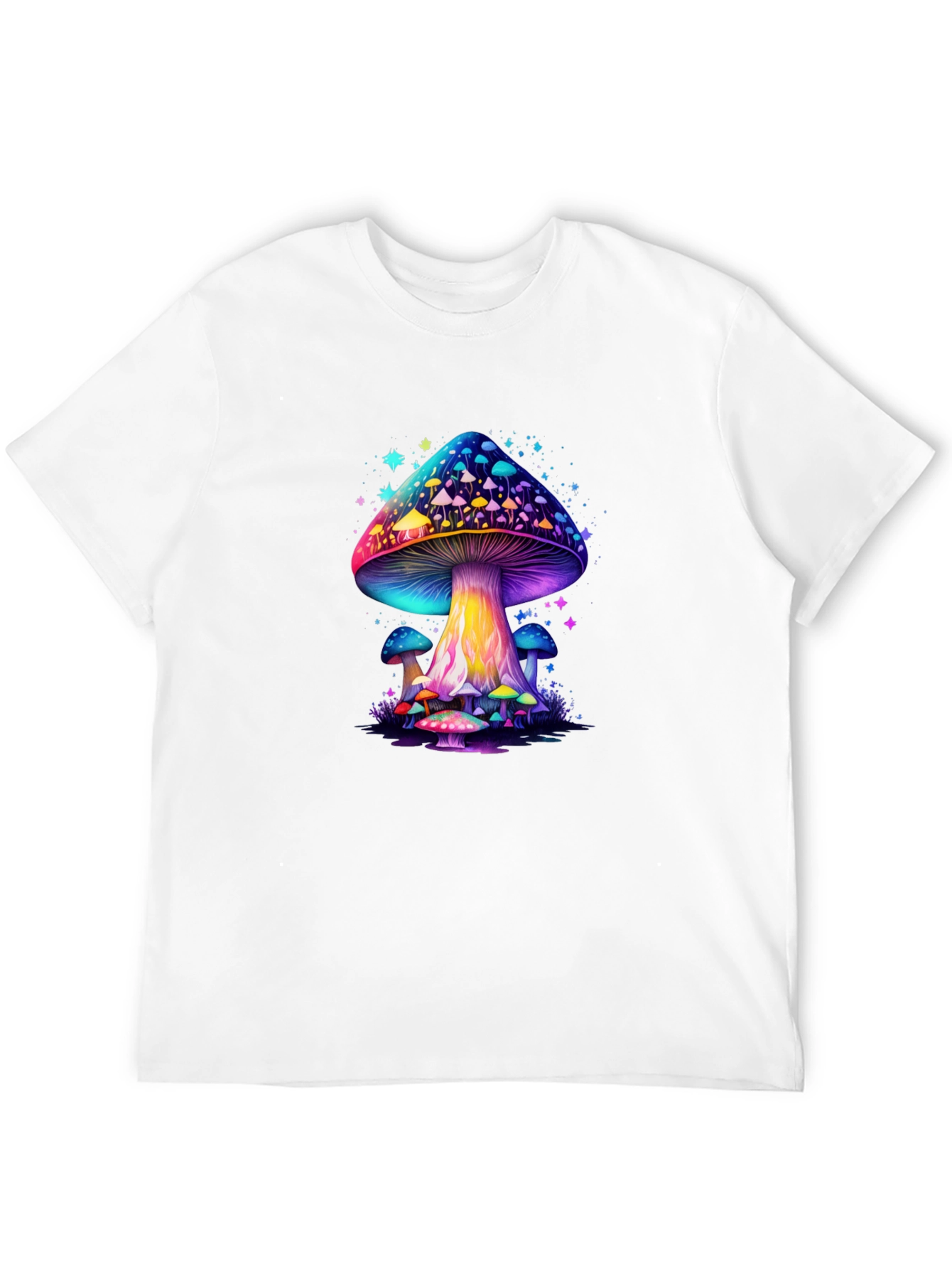 Psychedelic Mushroom Graphic T-Shirt