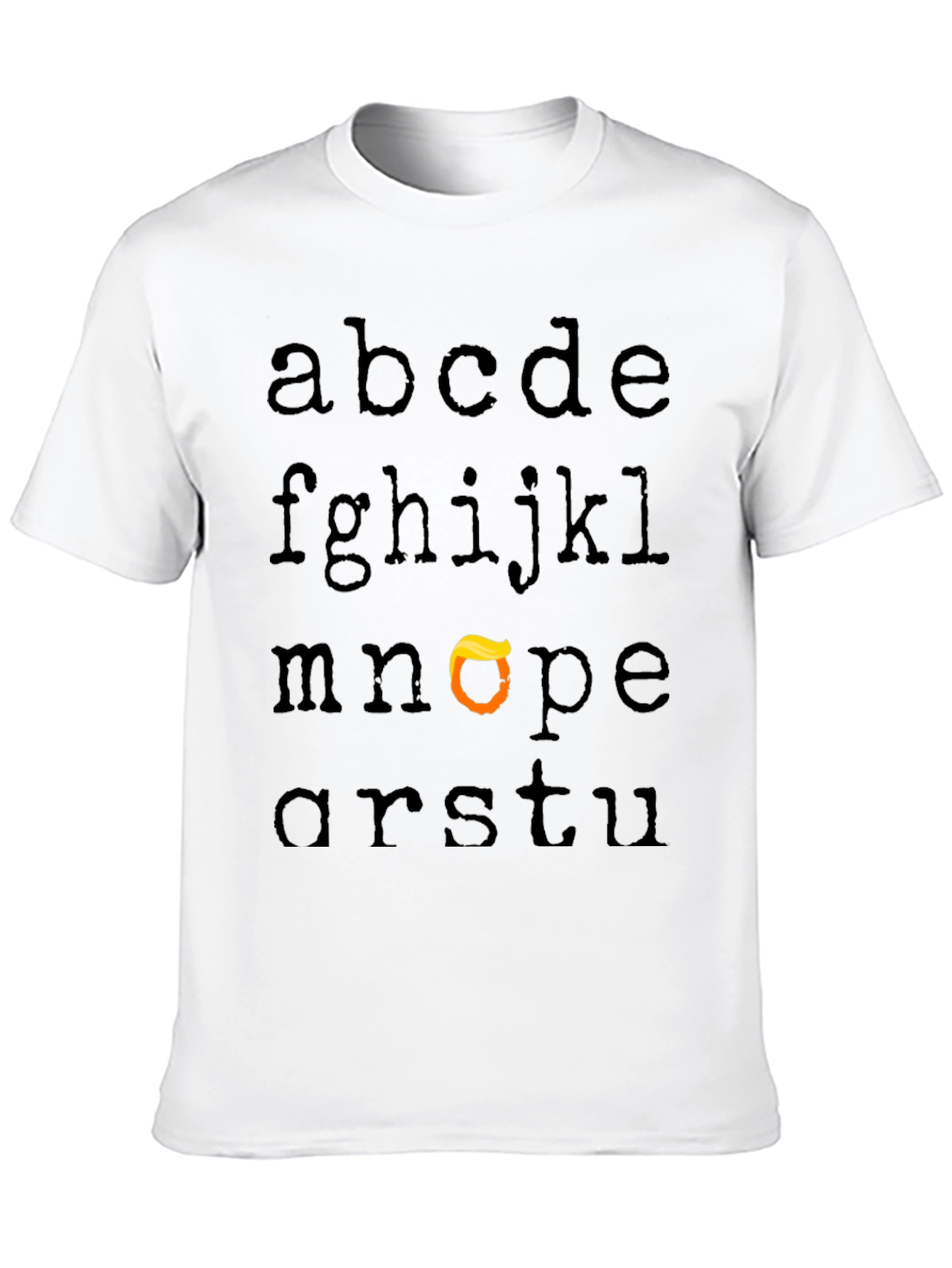 Alphabet Trump Hair T-Shirt