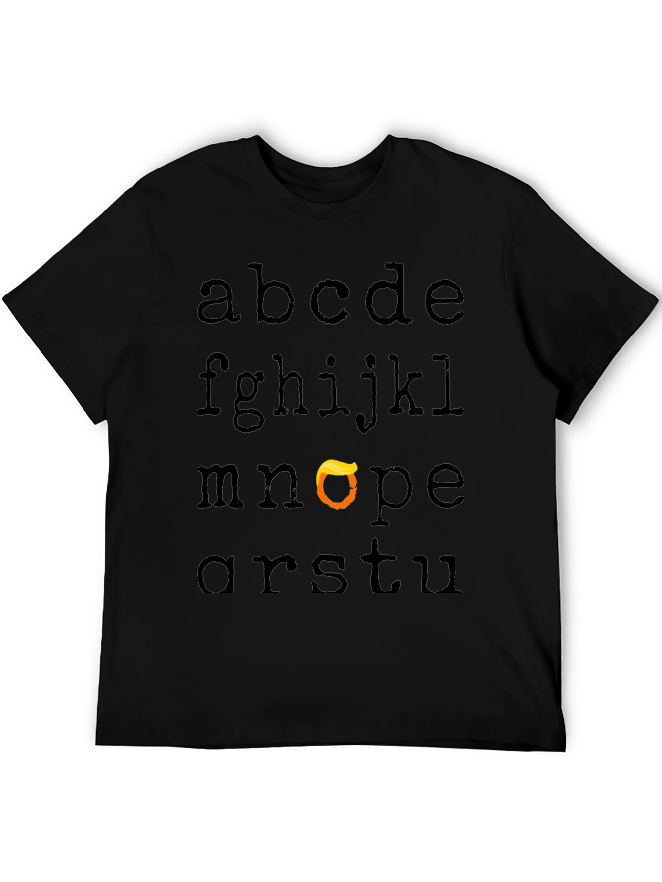 Alphabet Trump Hair T-Shirt