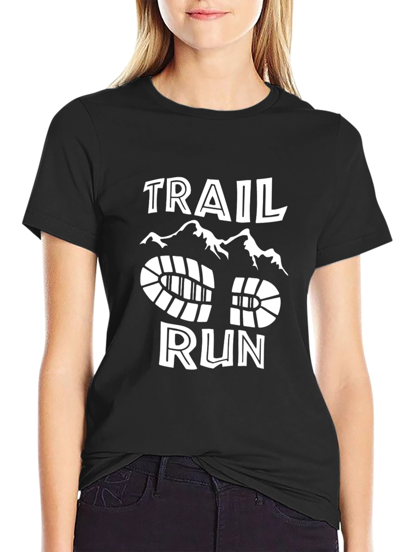Trail Run Graphic Tee - Athletic Fit