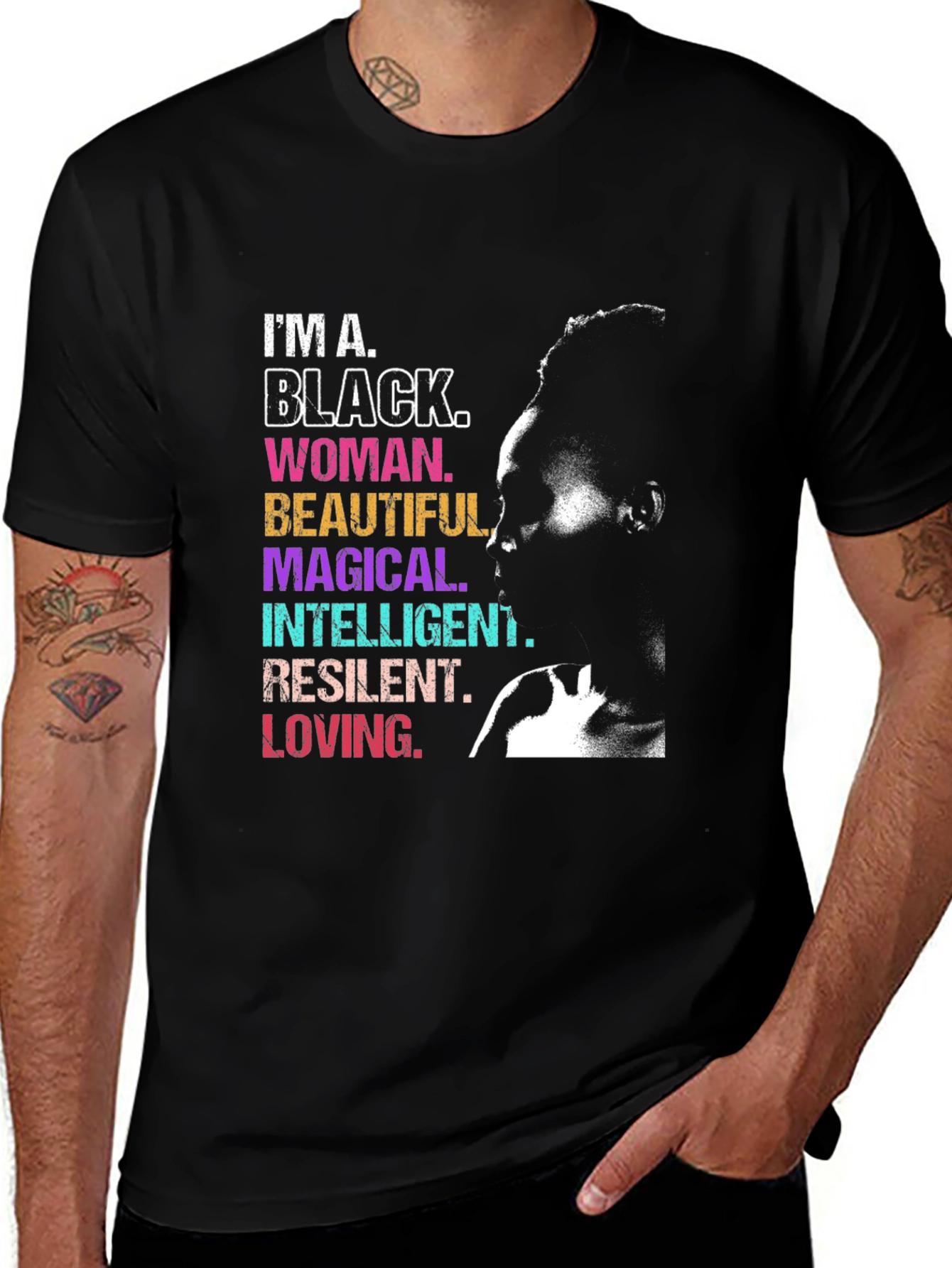 Black Woman Empowerment Graphic Tee