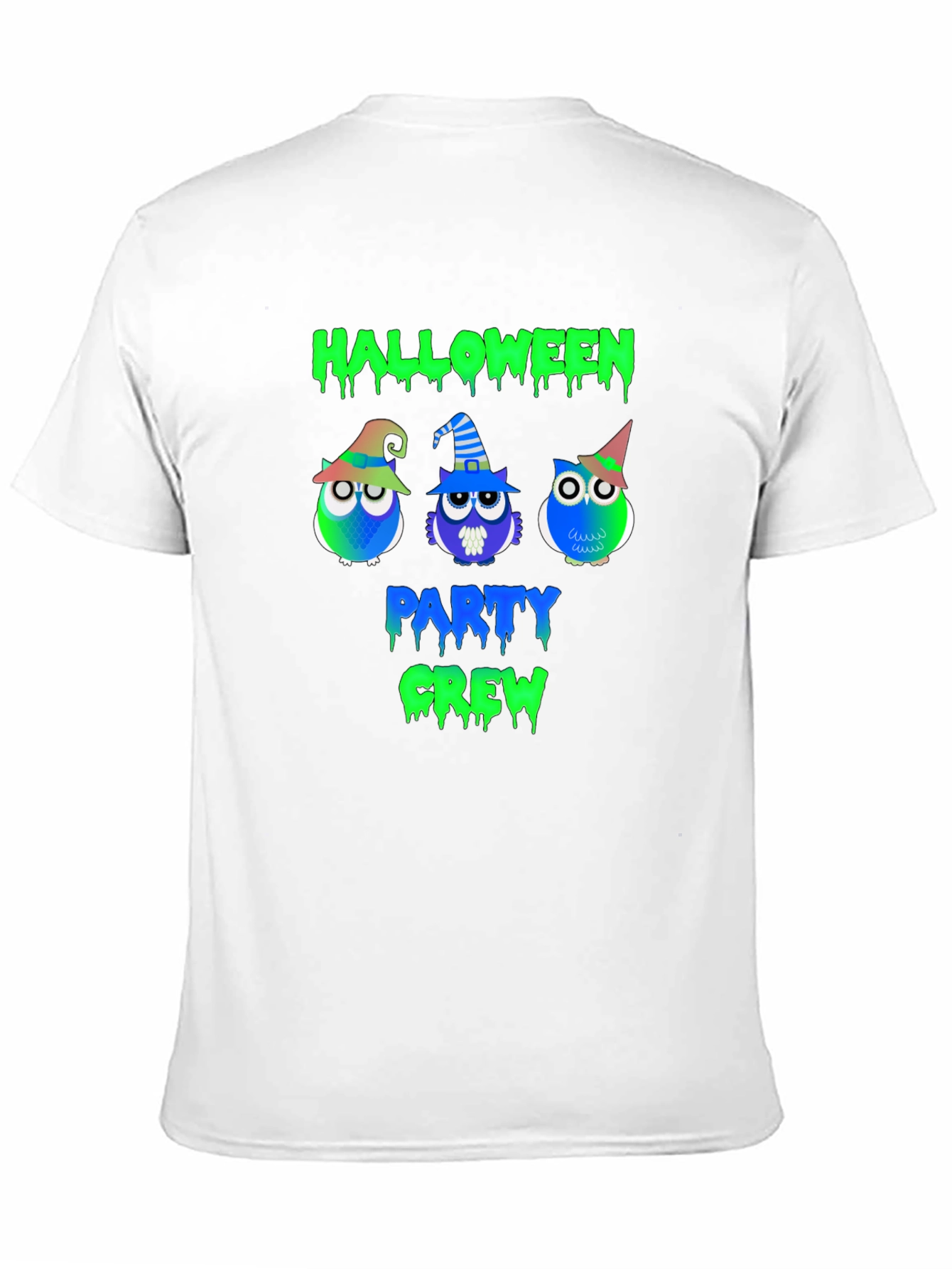 Halloween Party Crew Owl T-Shirt