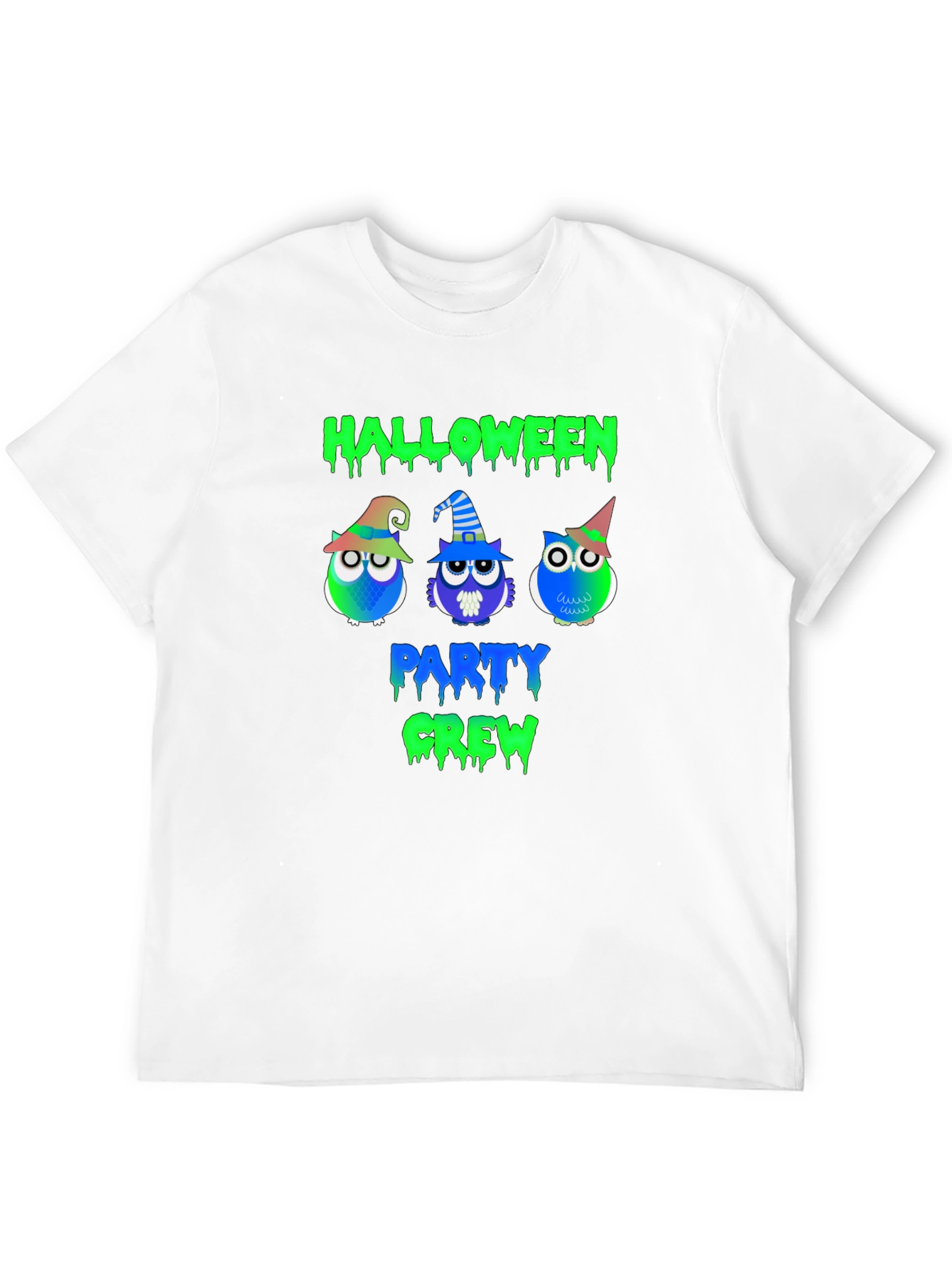 Halloween Party Crew Owl T-Shirt