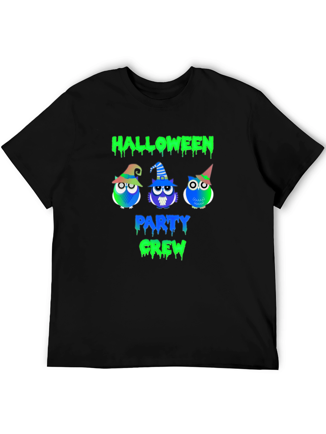 Halloween Party Crew Owl T-Shirt