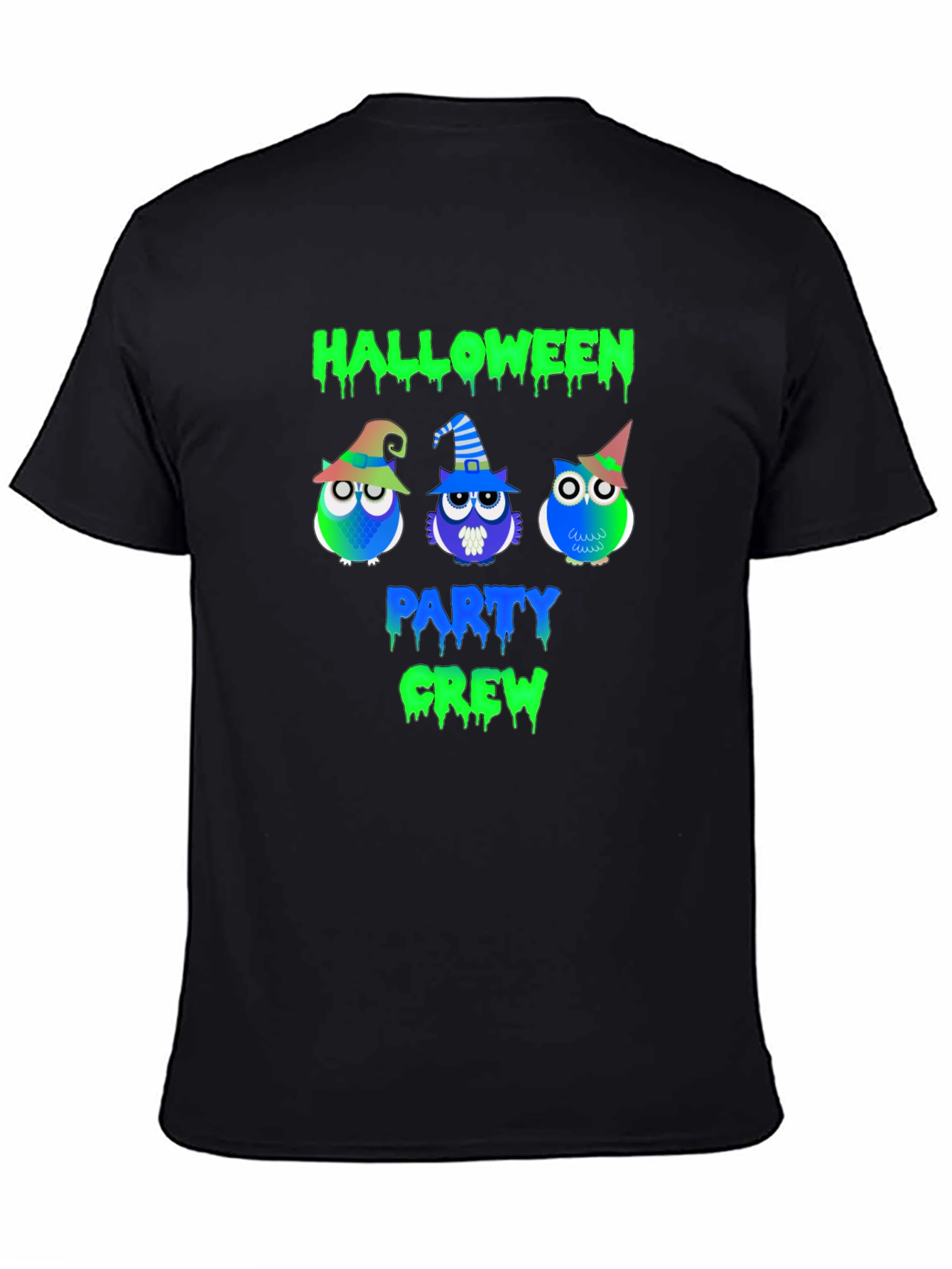 Halloween Party Crew Owl T-Shirt