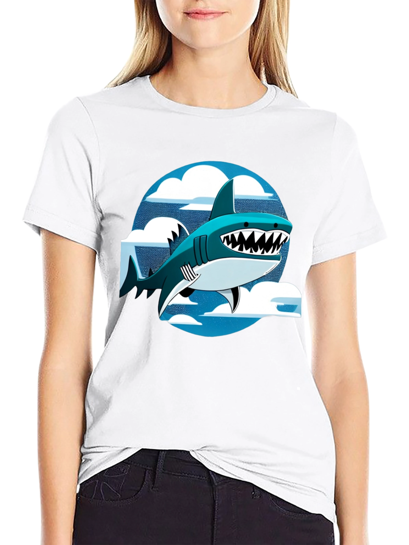 Shark Graphic T-Shirt - Ocean Lovers Tee