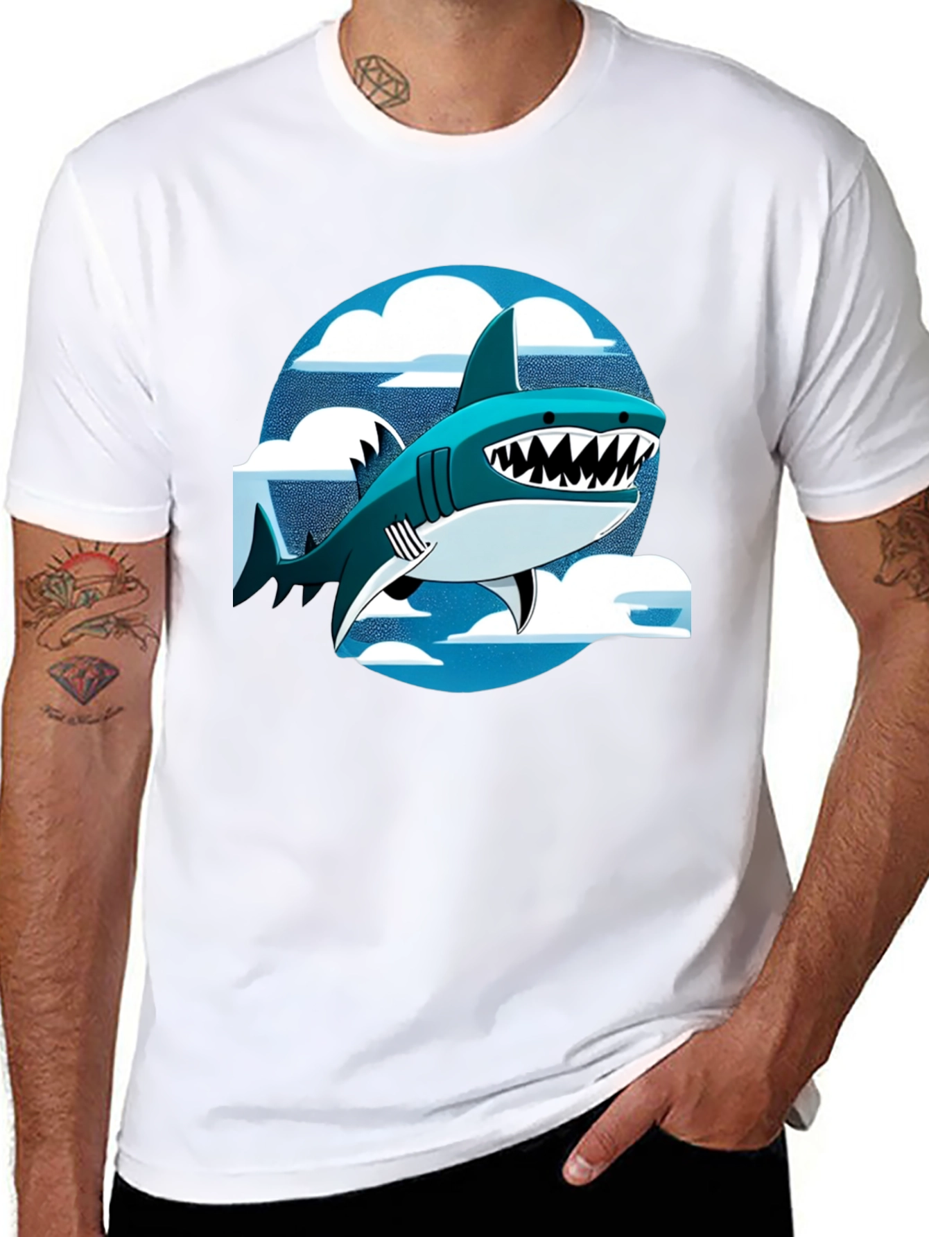 Shark Graphic T-Shirt - Ocean Lovers Tee