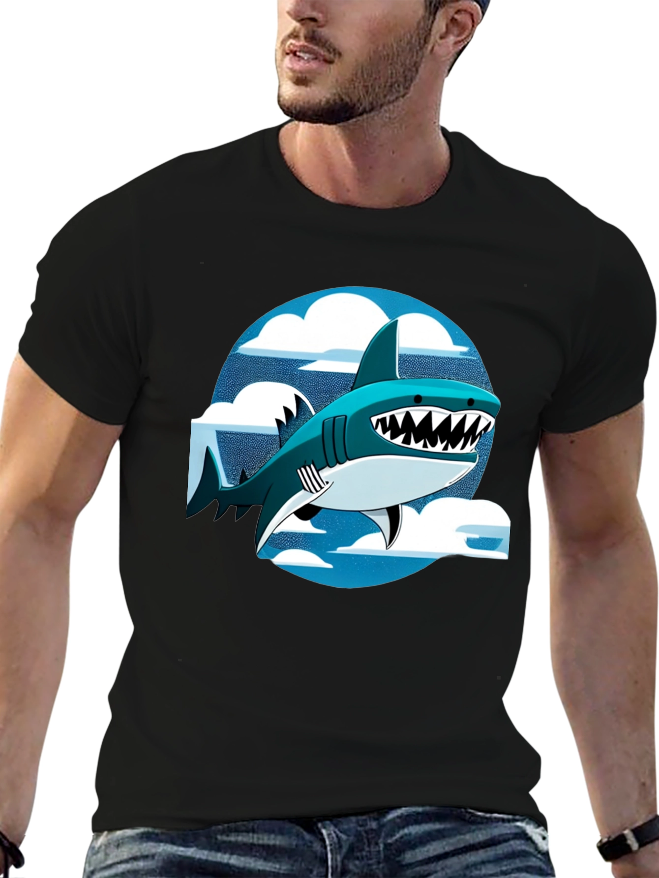 Shark Graphic T-Shirt - Ocean Lovers Tee
