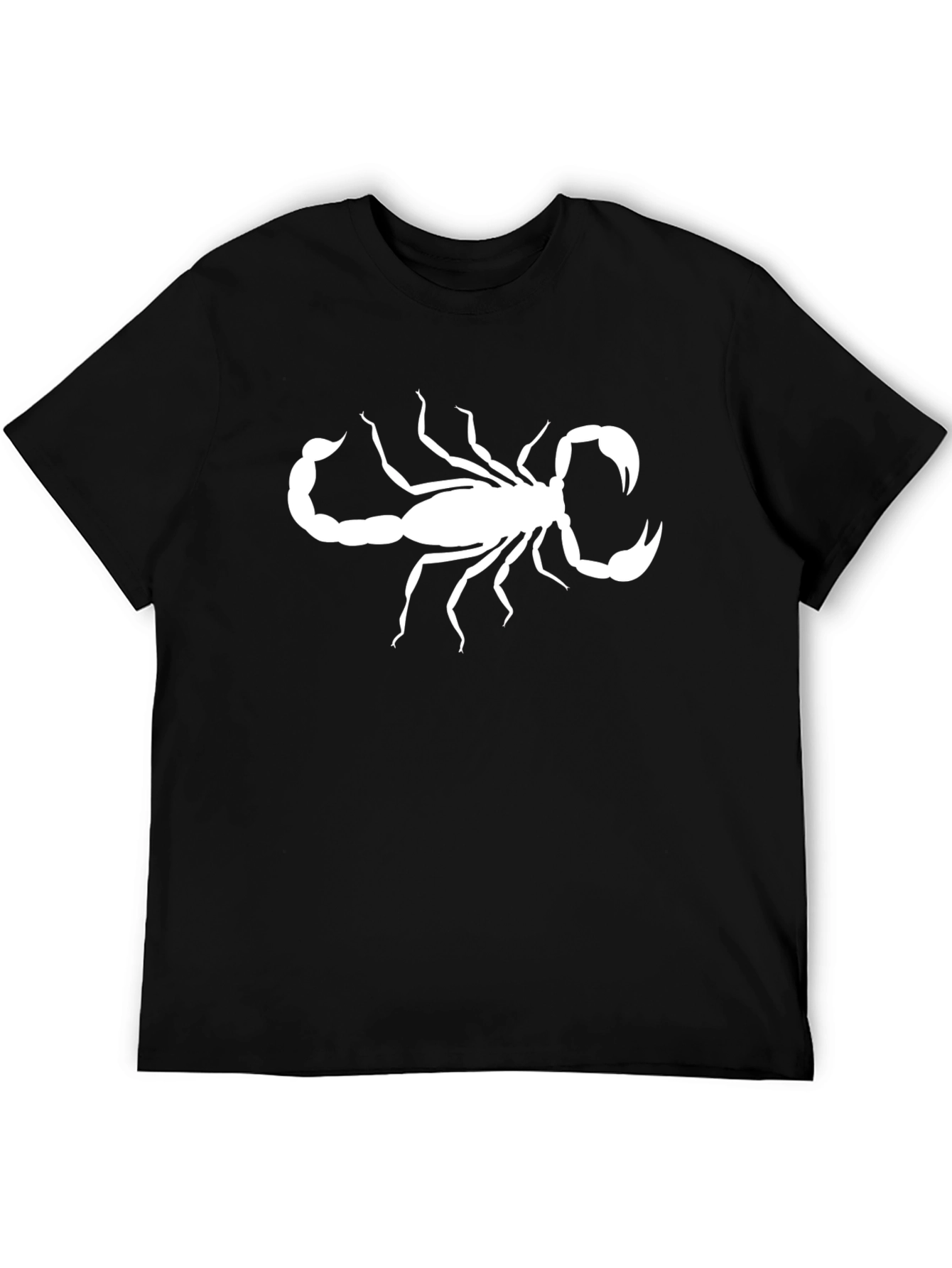 Scorpion Graphic Print Black T-Shirt