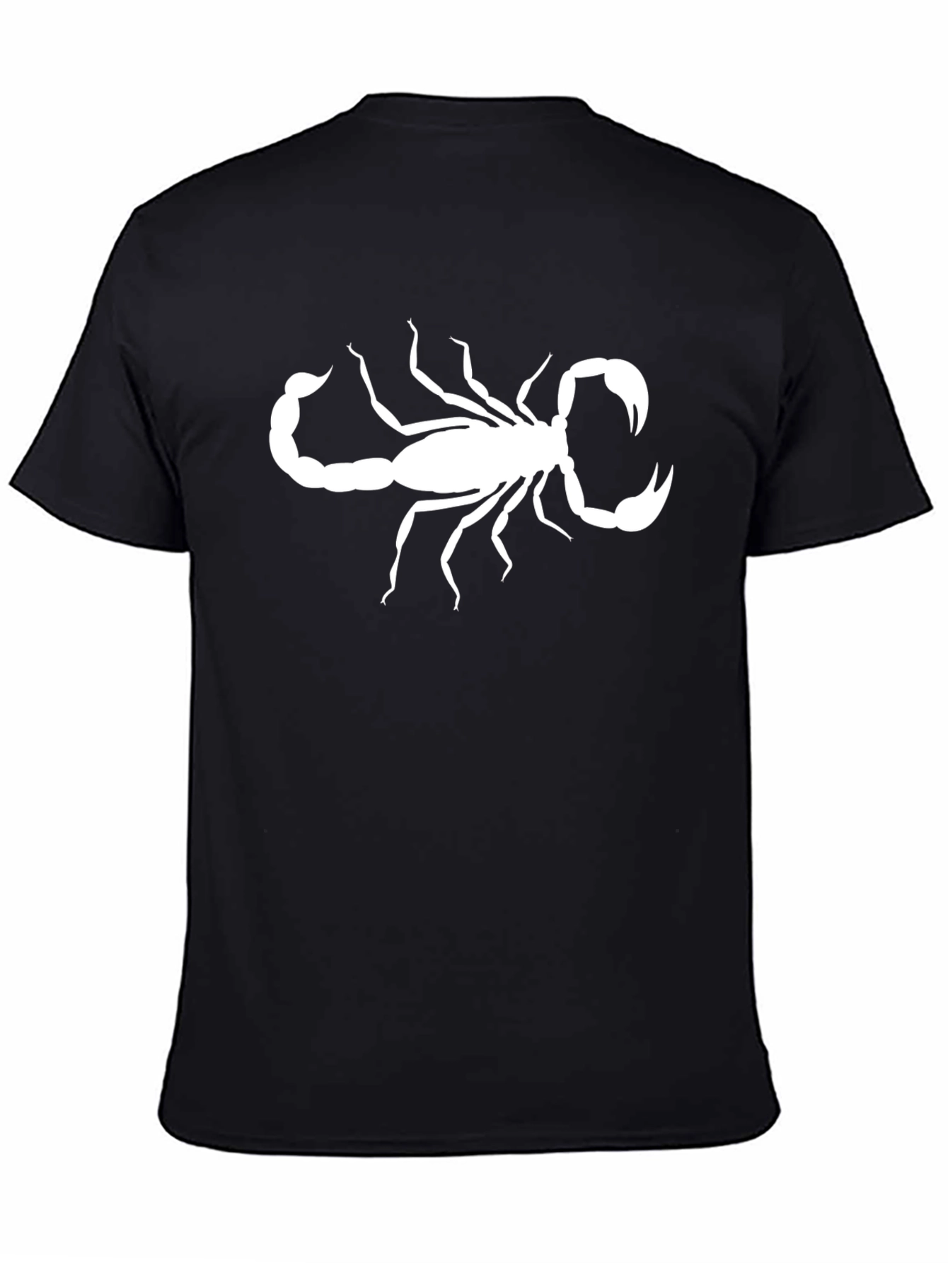 Scorpion Graphic Print Black T-Shirt