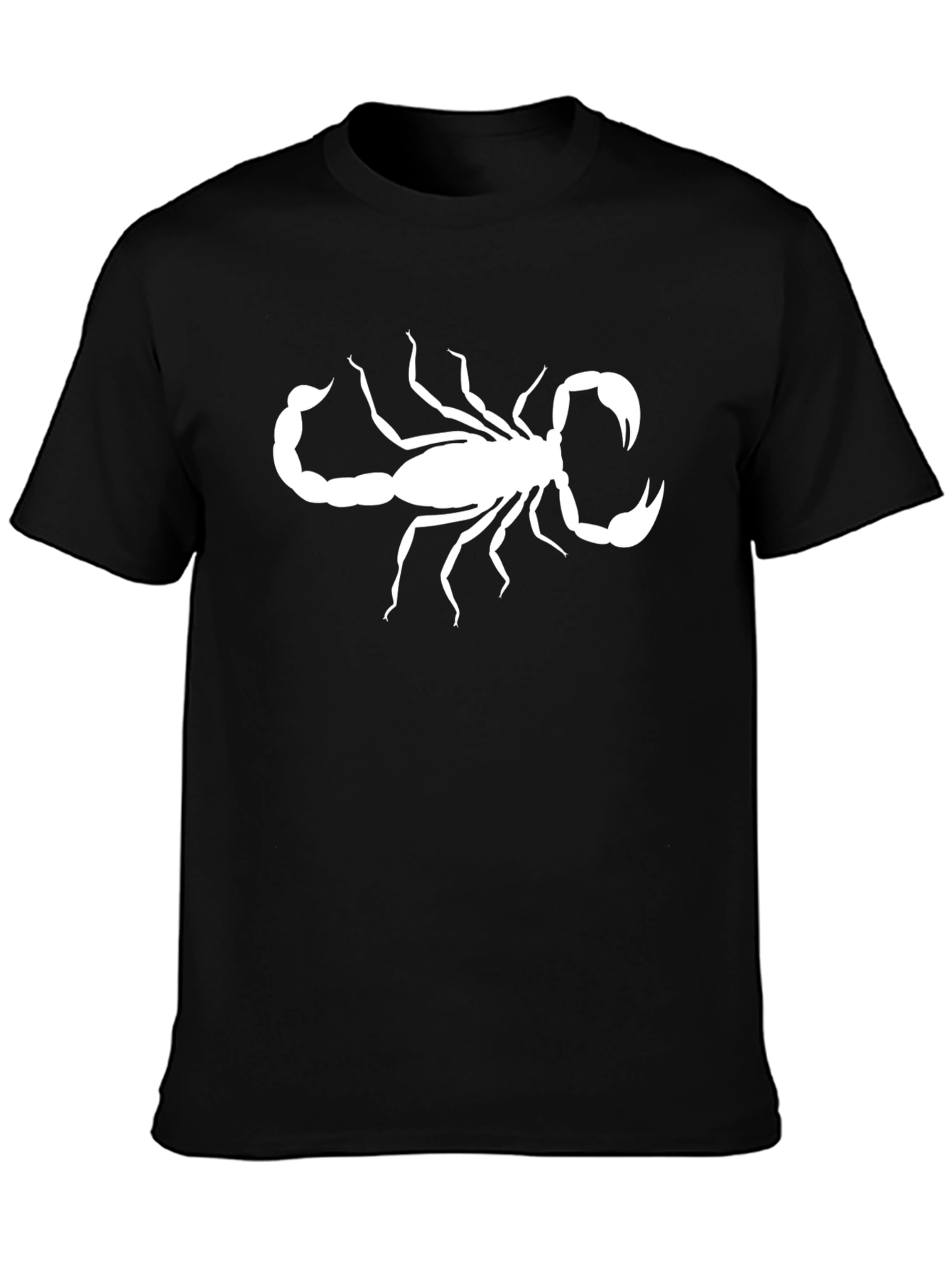 Scorpion Graphic Print Black T-Shirt