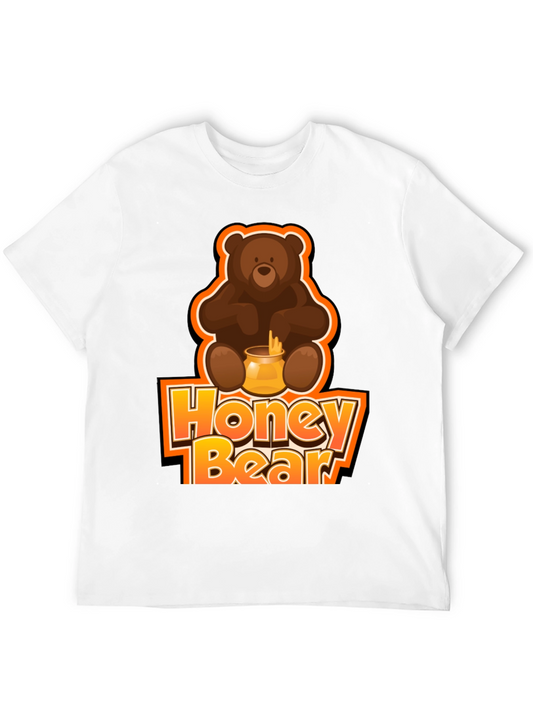 Honey Bear Graphic Tee - Comfort & Style