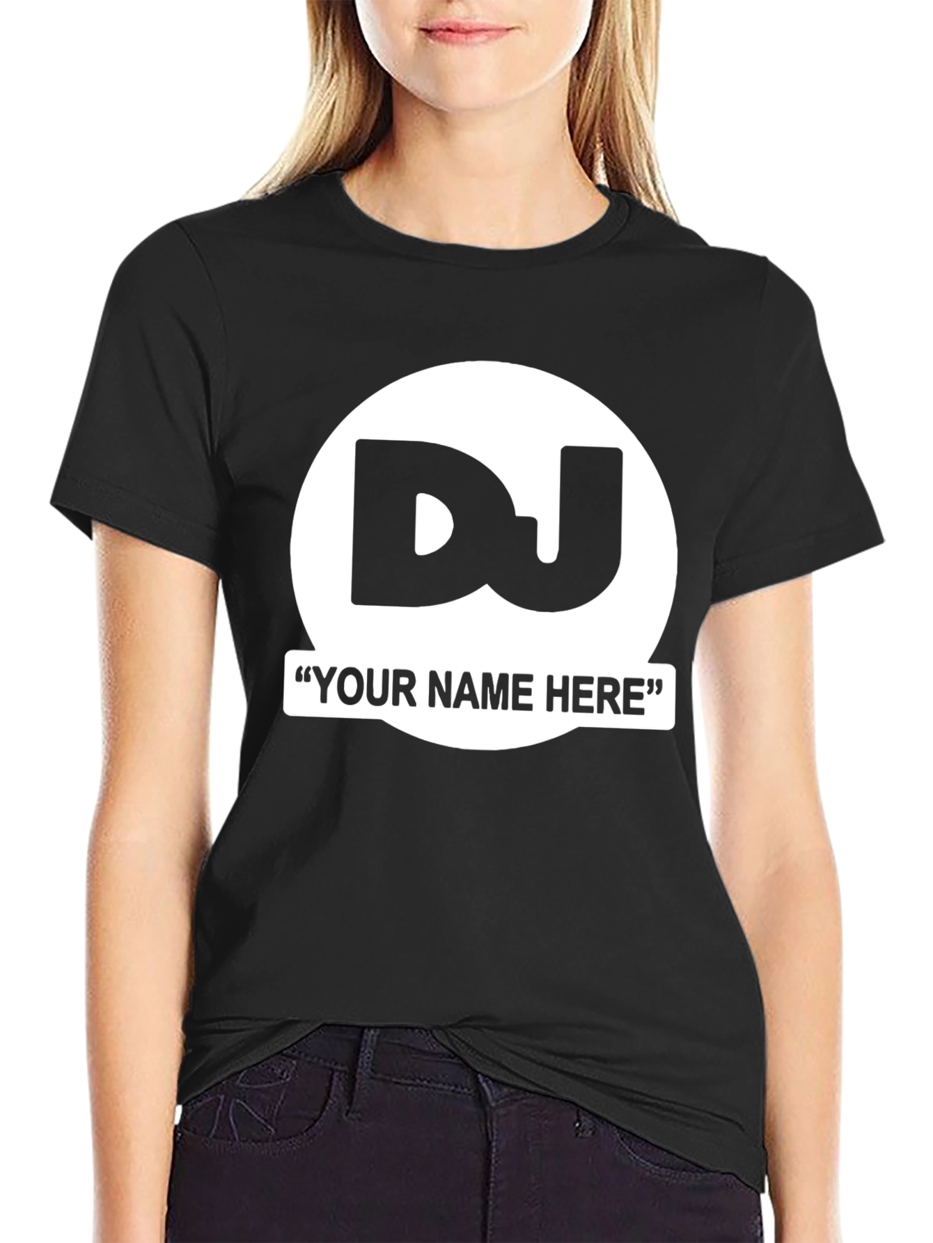 Customizable DJ T-Shirt - Personalize Your Style!