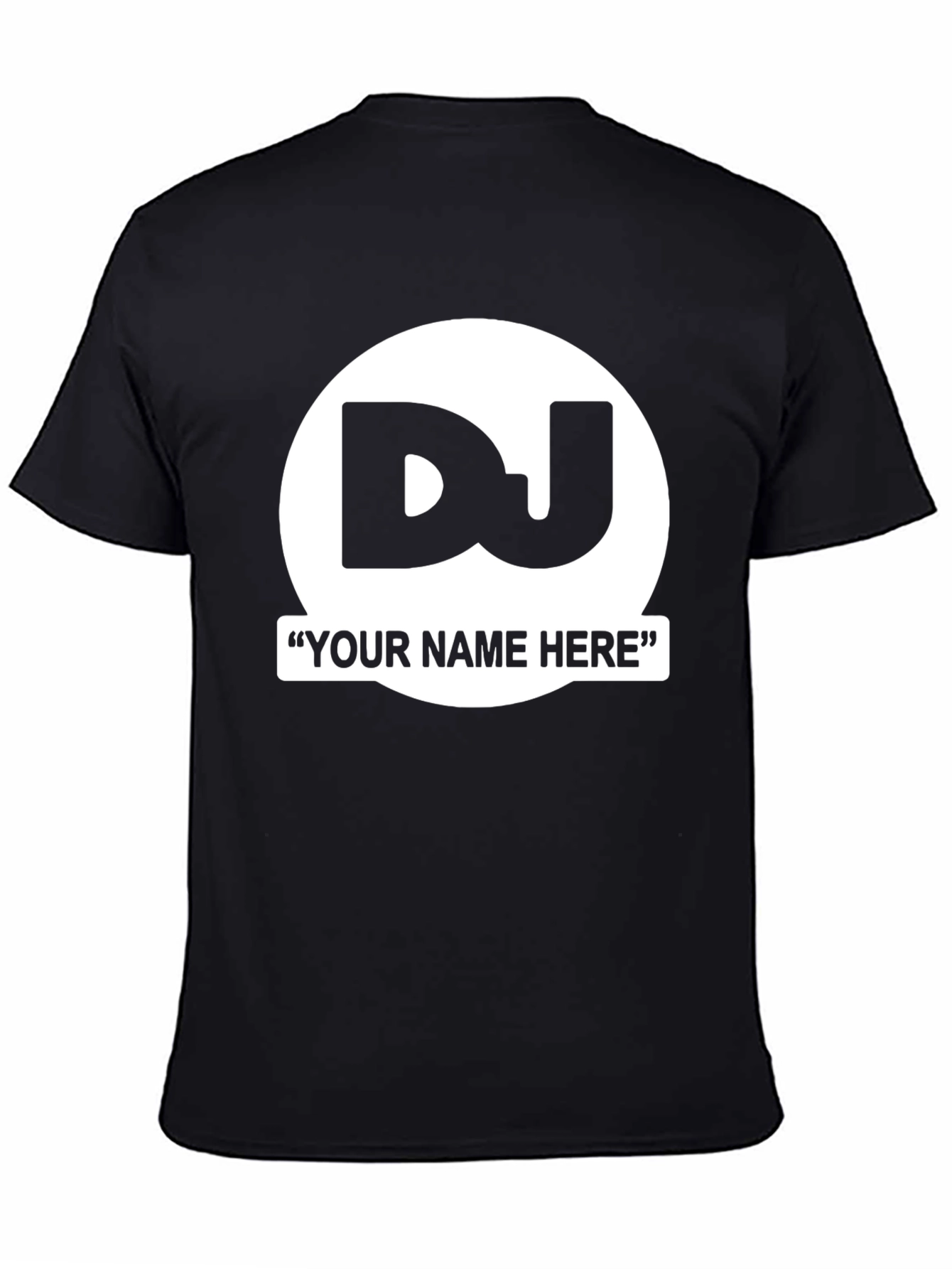 Customizable DJ T-Shirt - Personalize Your Style!