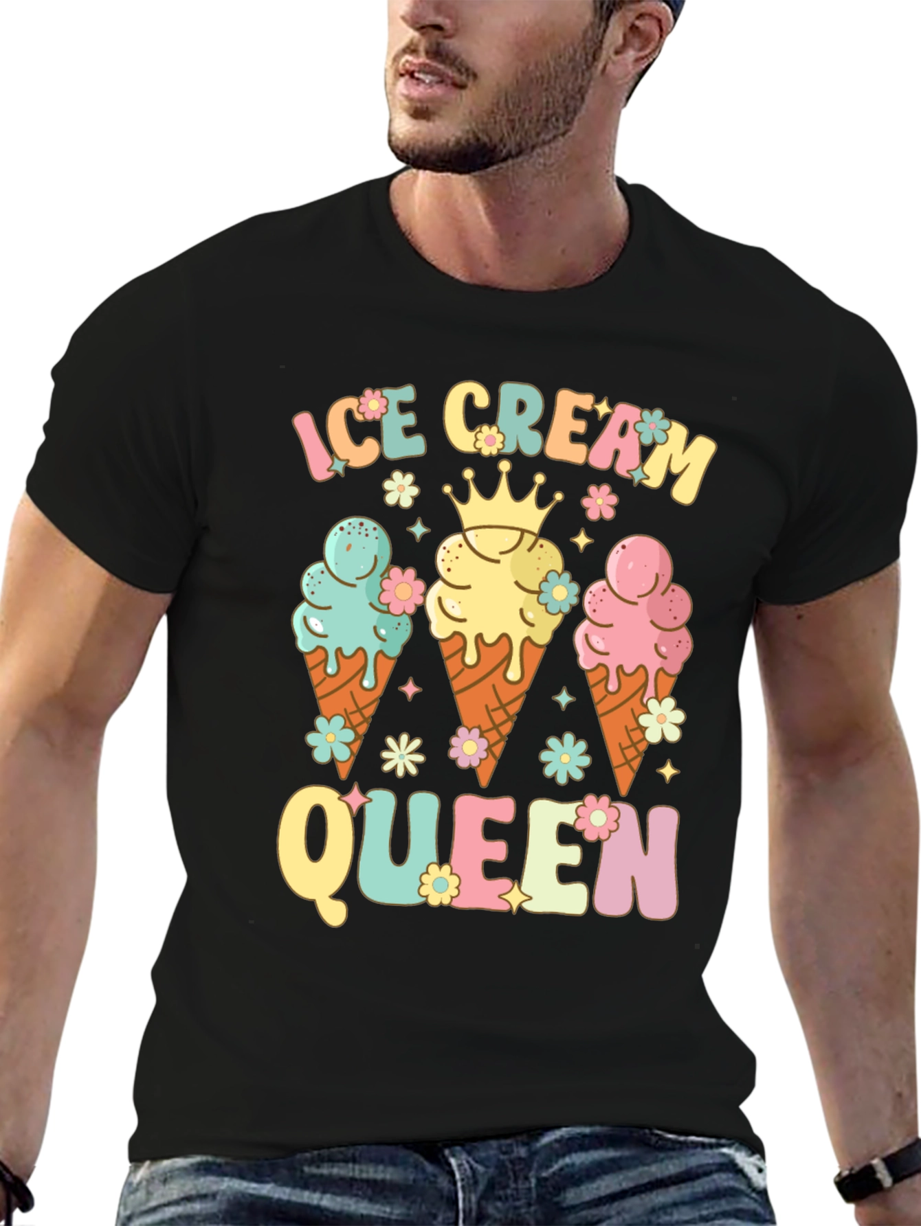 Ice Cream Queen Graphic T-Shirt
