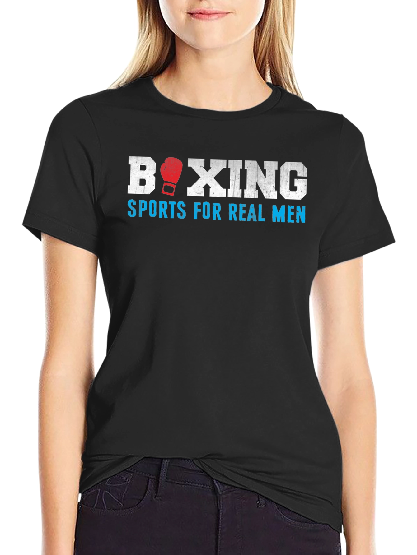 Boxing Sports For Real Men T-Shirt