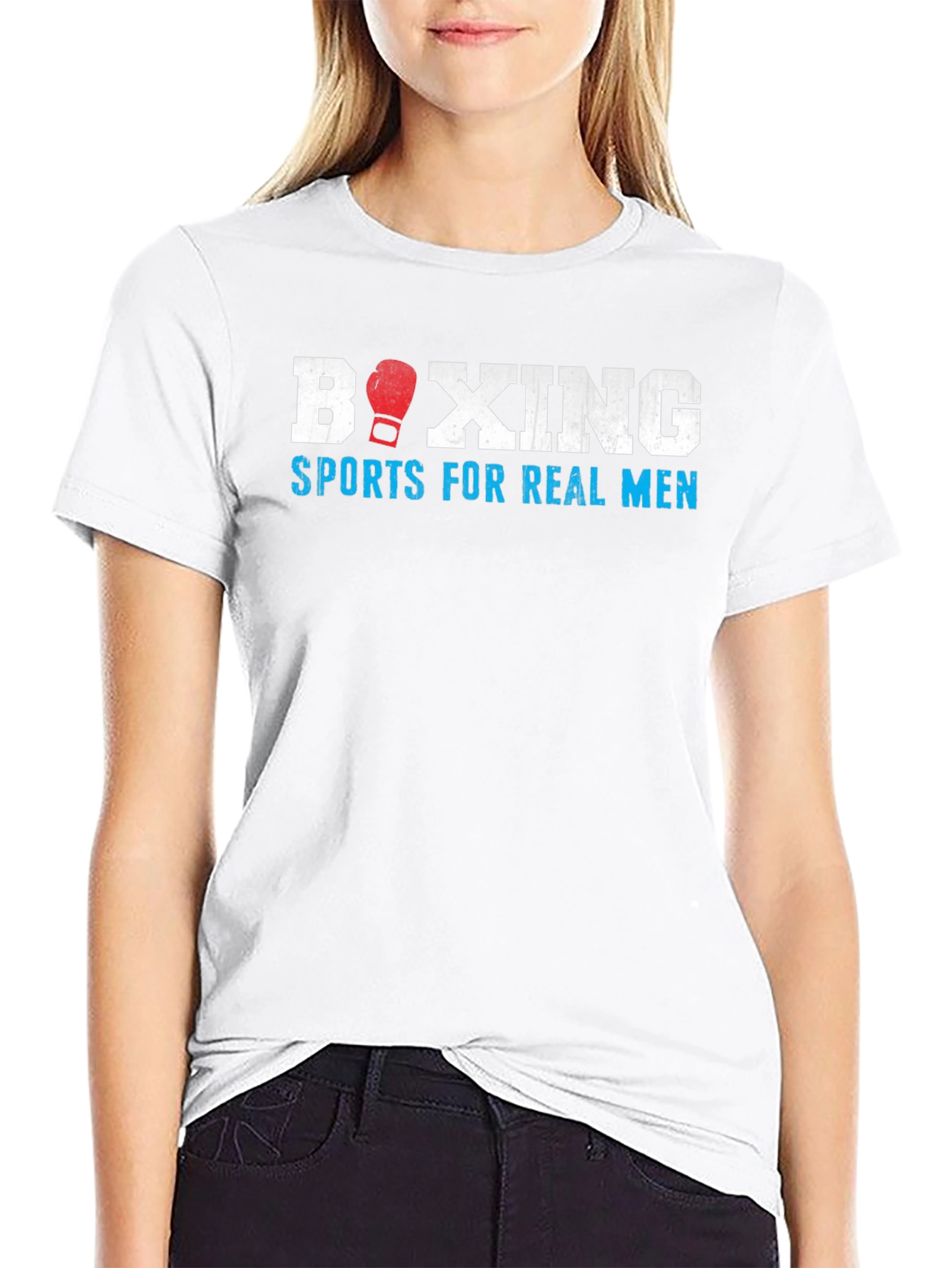 Boxing Sports For Real Men T-Shirt