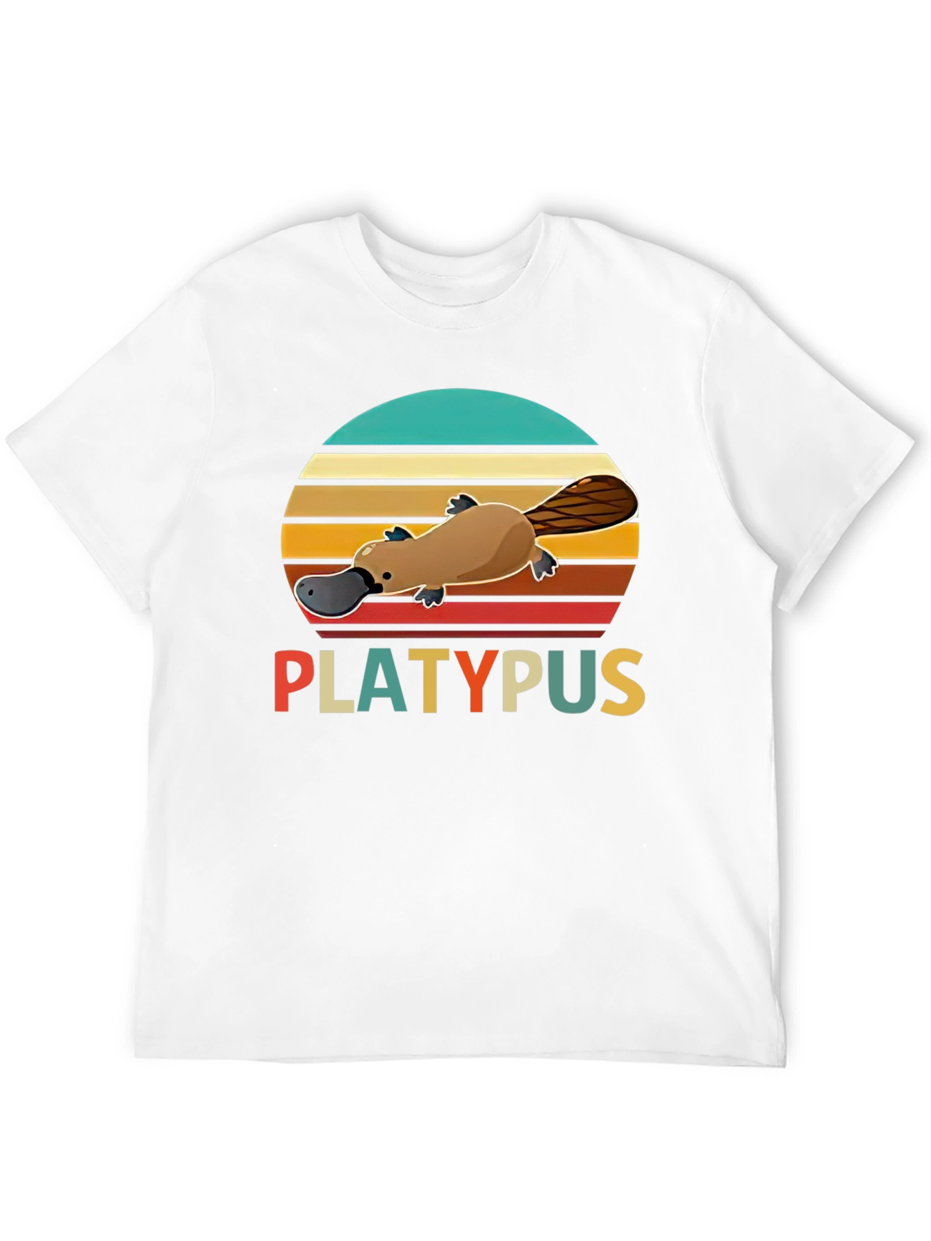 Retro Platypus T-Shirt - Unisex Graphic Tee