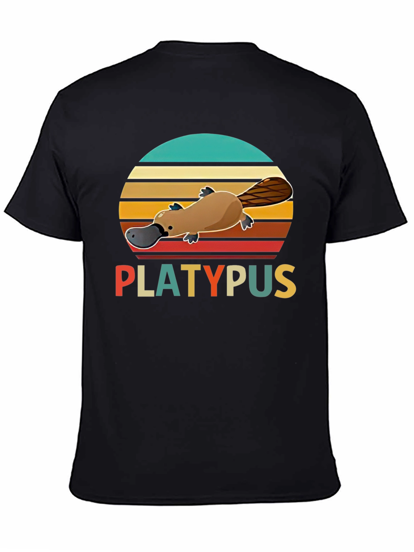 Retro Platypus T-Shirt - Unisex Graphic Tee