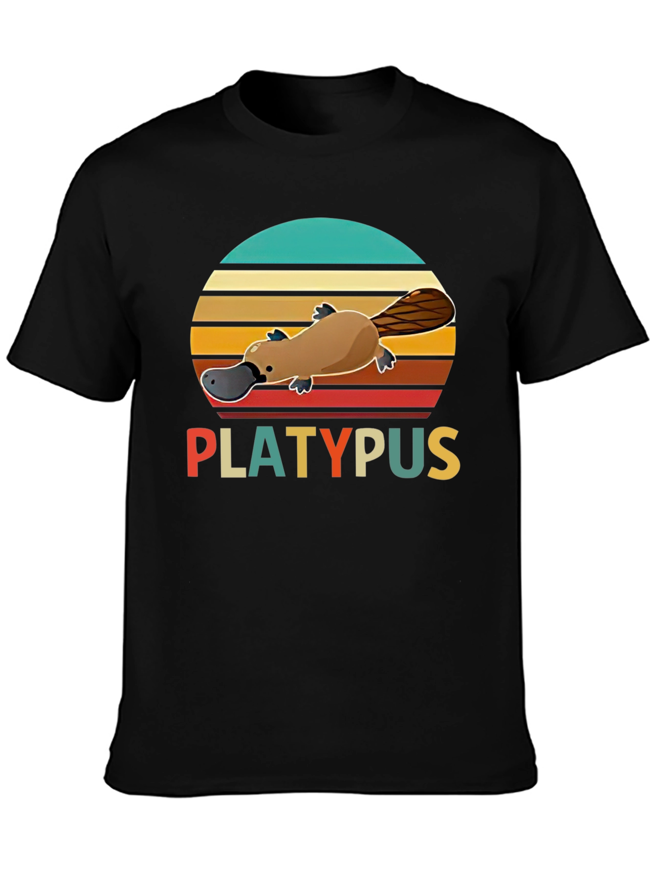 Retro Platypus T-Shirt - Unisex Graphic Tee