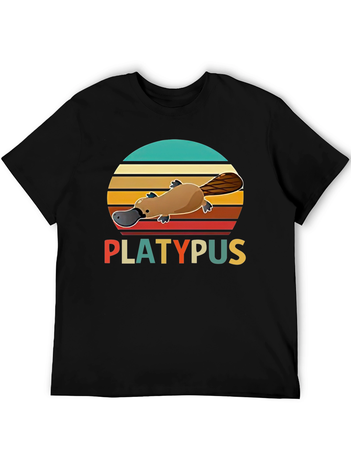 Retro Platypus T-Shirt - Unisex Graphic Tee