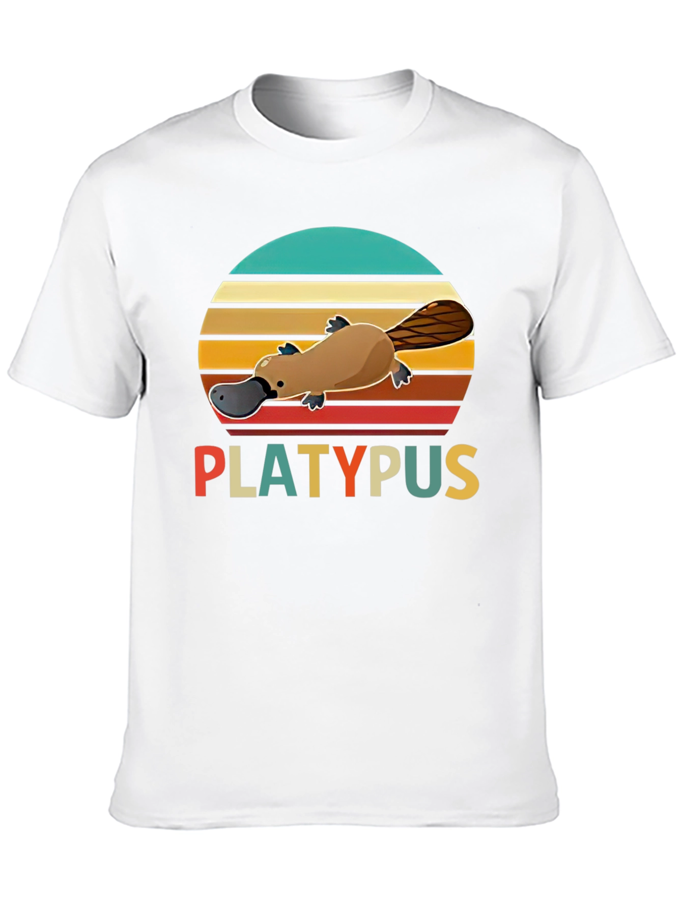 Retro Platypus T-Shirt - Unisex Graphic Tee