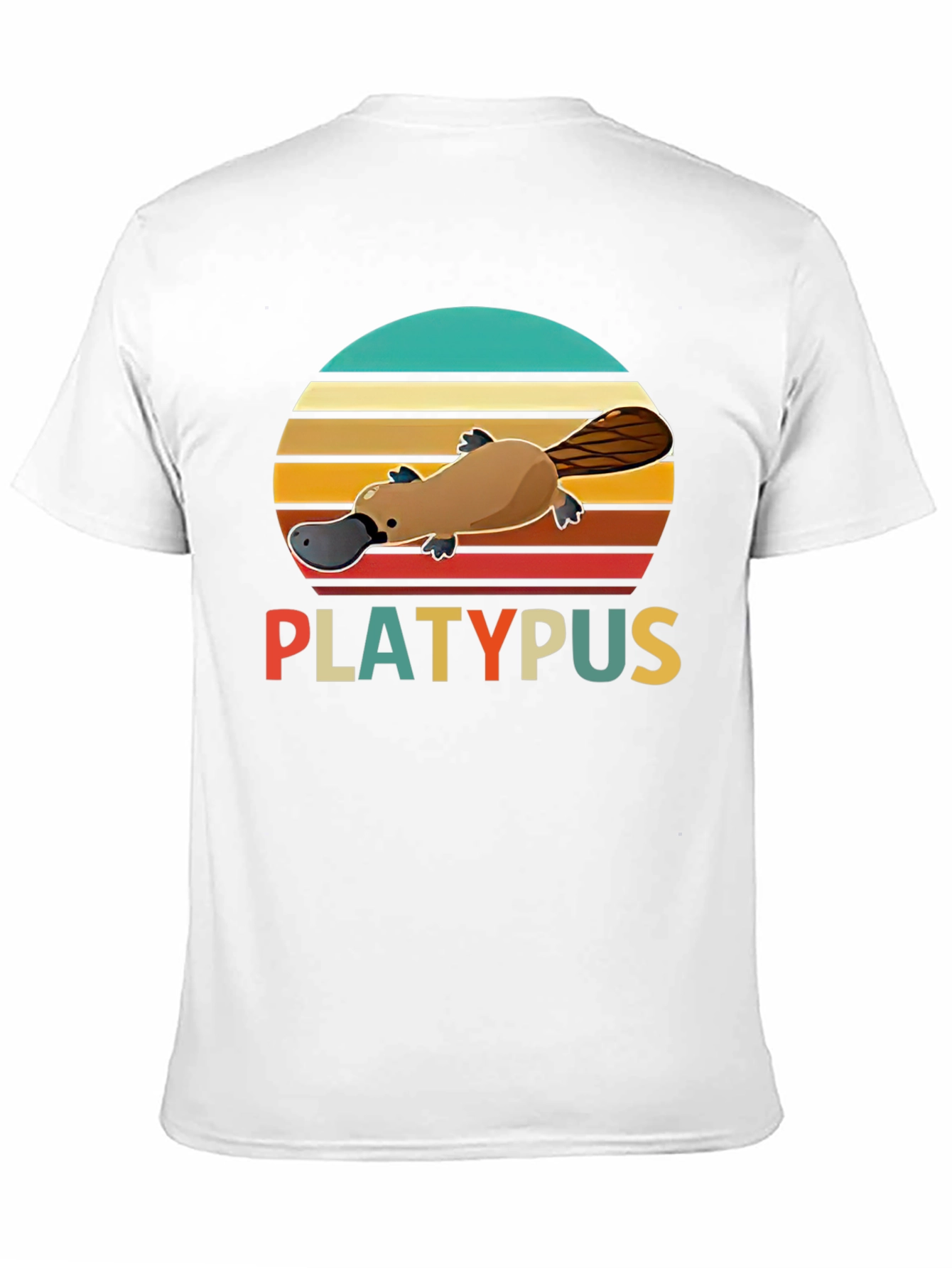 Retro Platypus T-Shirt - Unisex Graphic Tee