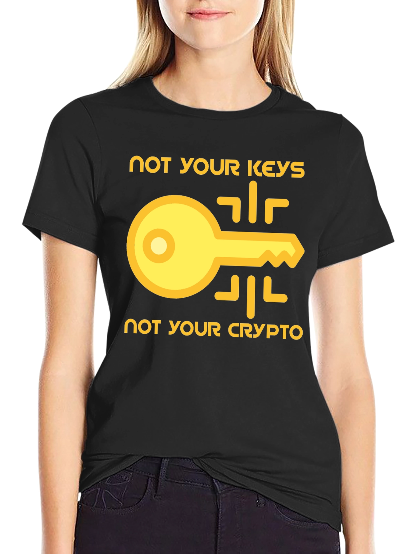 Not Your Keys Not Your Crypto T-Shirt