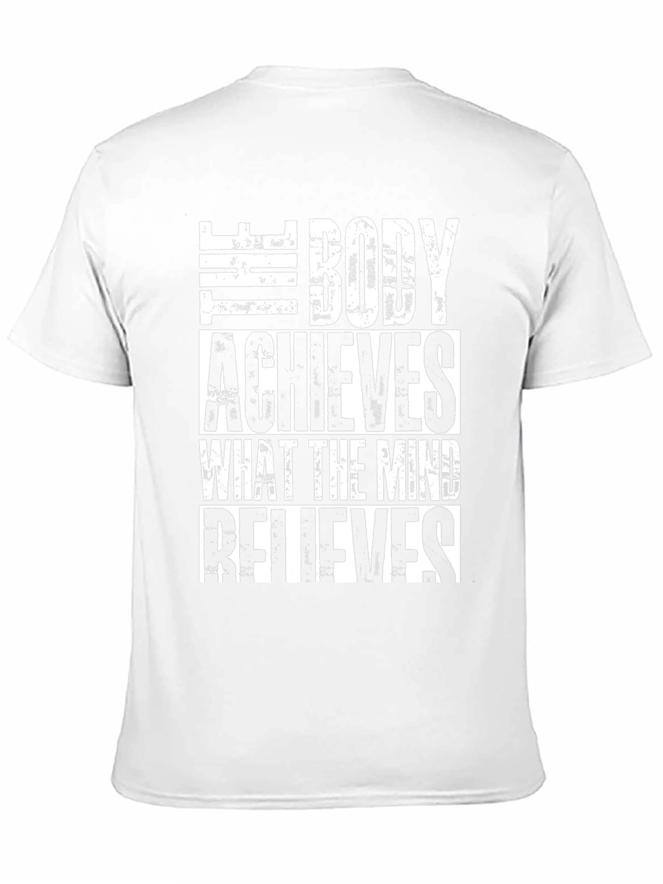 Motivational Gym T-Shirt - Body Achieves