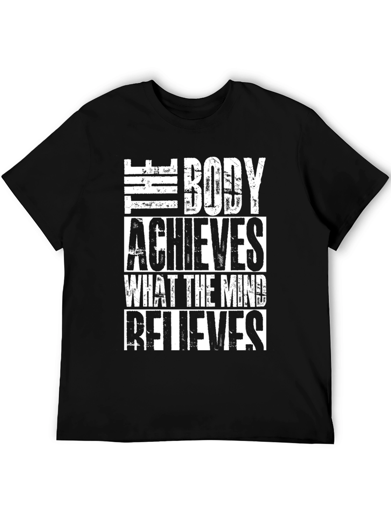 Motivational Gym T-Shirt - Body Achieves