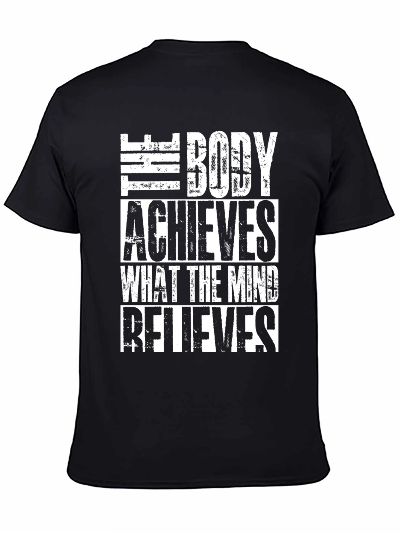 Motivational Gym T-Shirt - Body Achieves