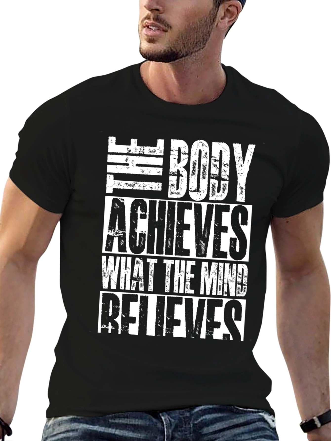 Motivational Gym T-Shirt - Body Achieves