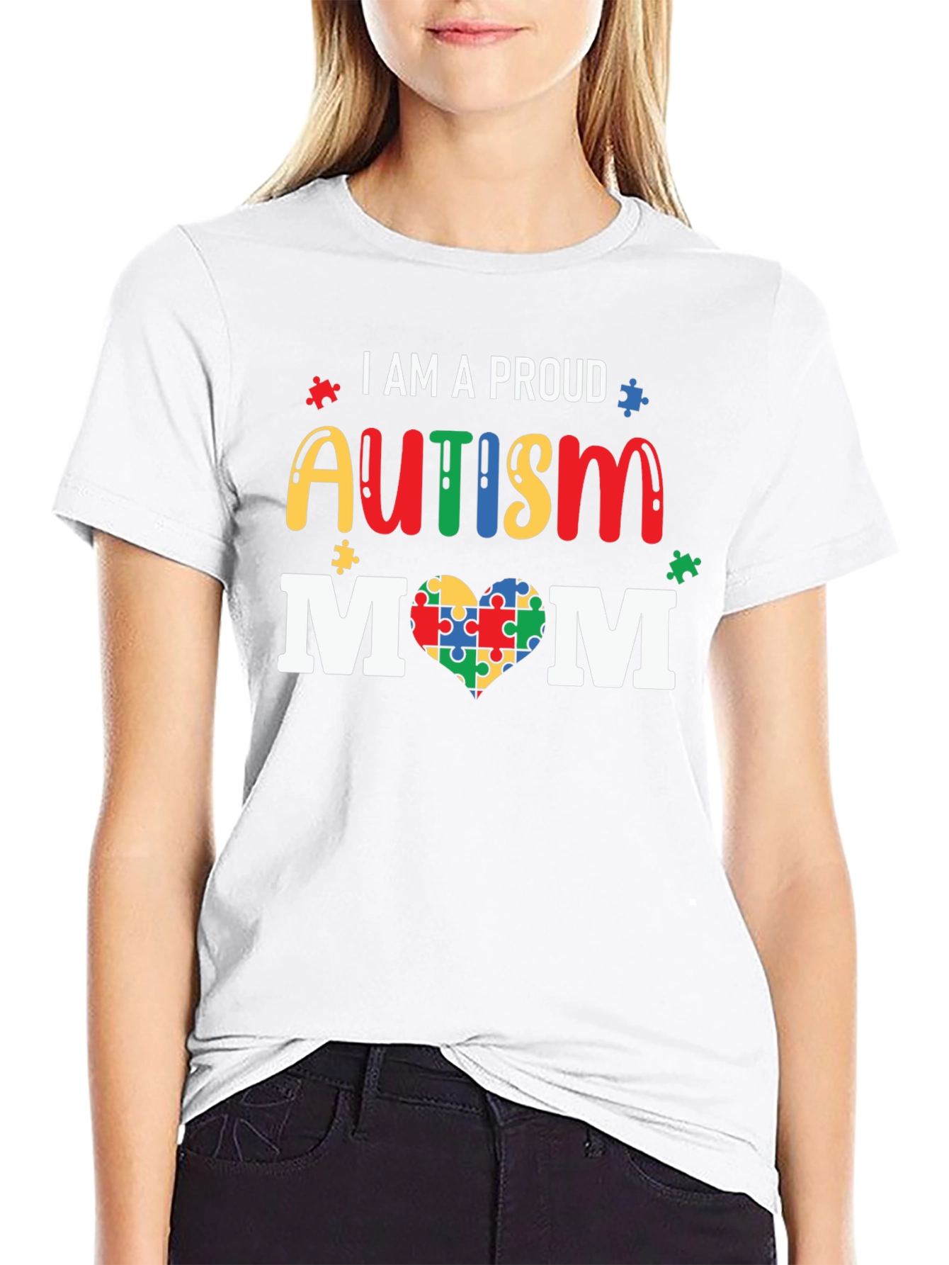 Proud Autism Mom Graphic Tee