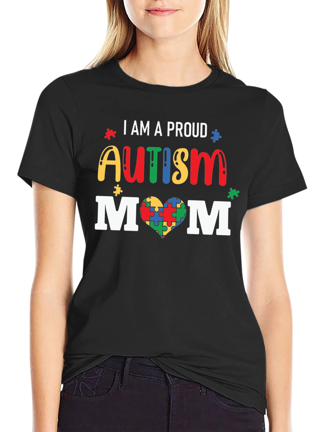 Proud Autism Mom Graphic Tee