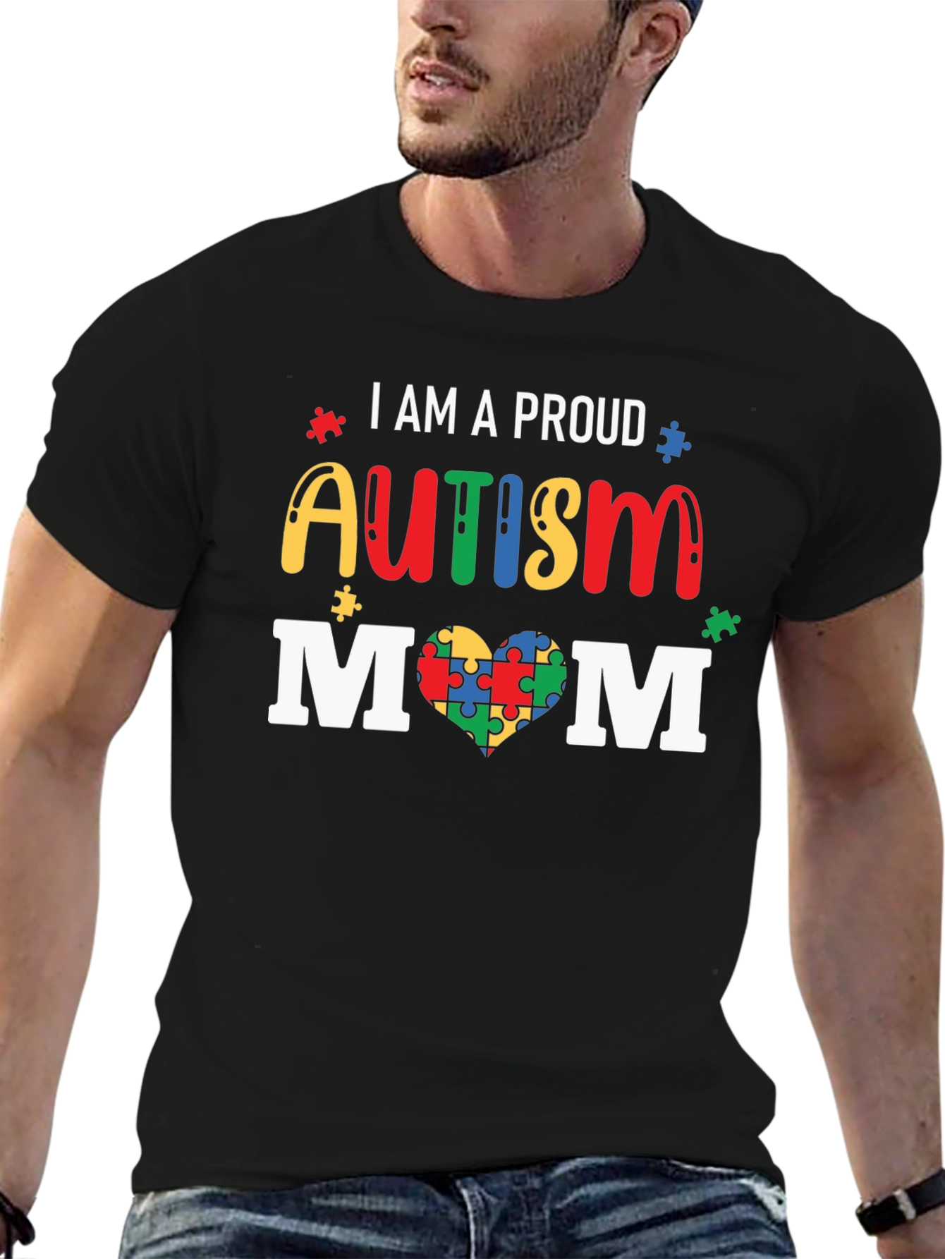 Proud Autism Mom Graphic Tee