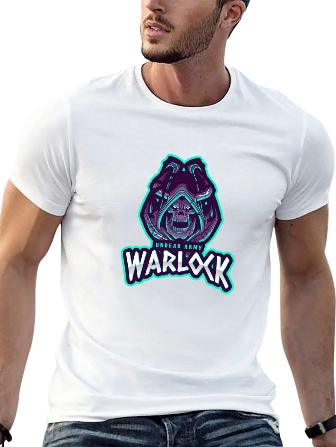 Undead Army Warlock Graphic T-Shirt