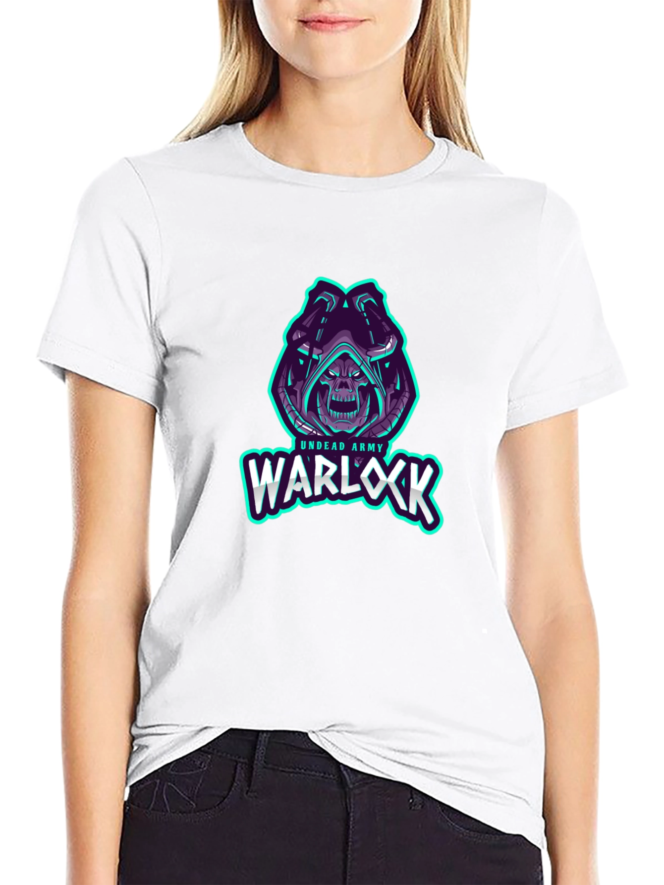 Undead Army Warlock Graphic T-Shirt